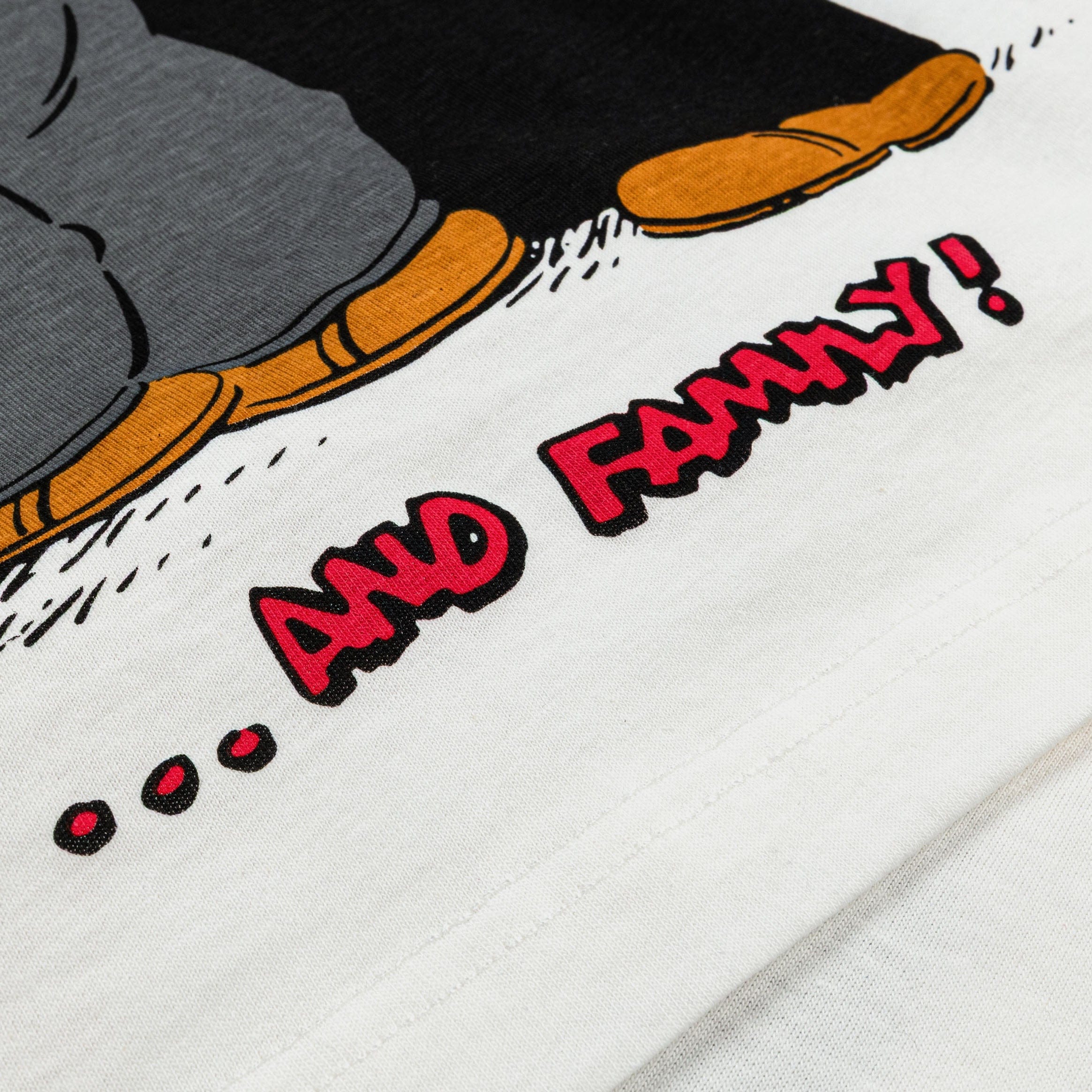 POPEYE X SP SP x Popeye Family Mens Short Sleeve Shirt (White/Blue)