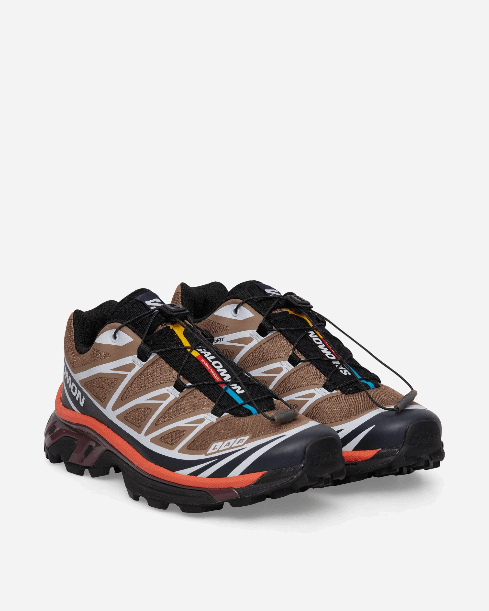 Salomon XT-6 Sneakers Walnut / Maritime Blue / Huckleberry