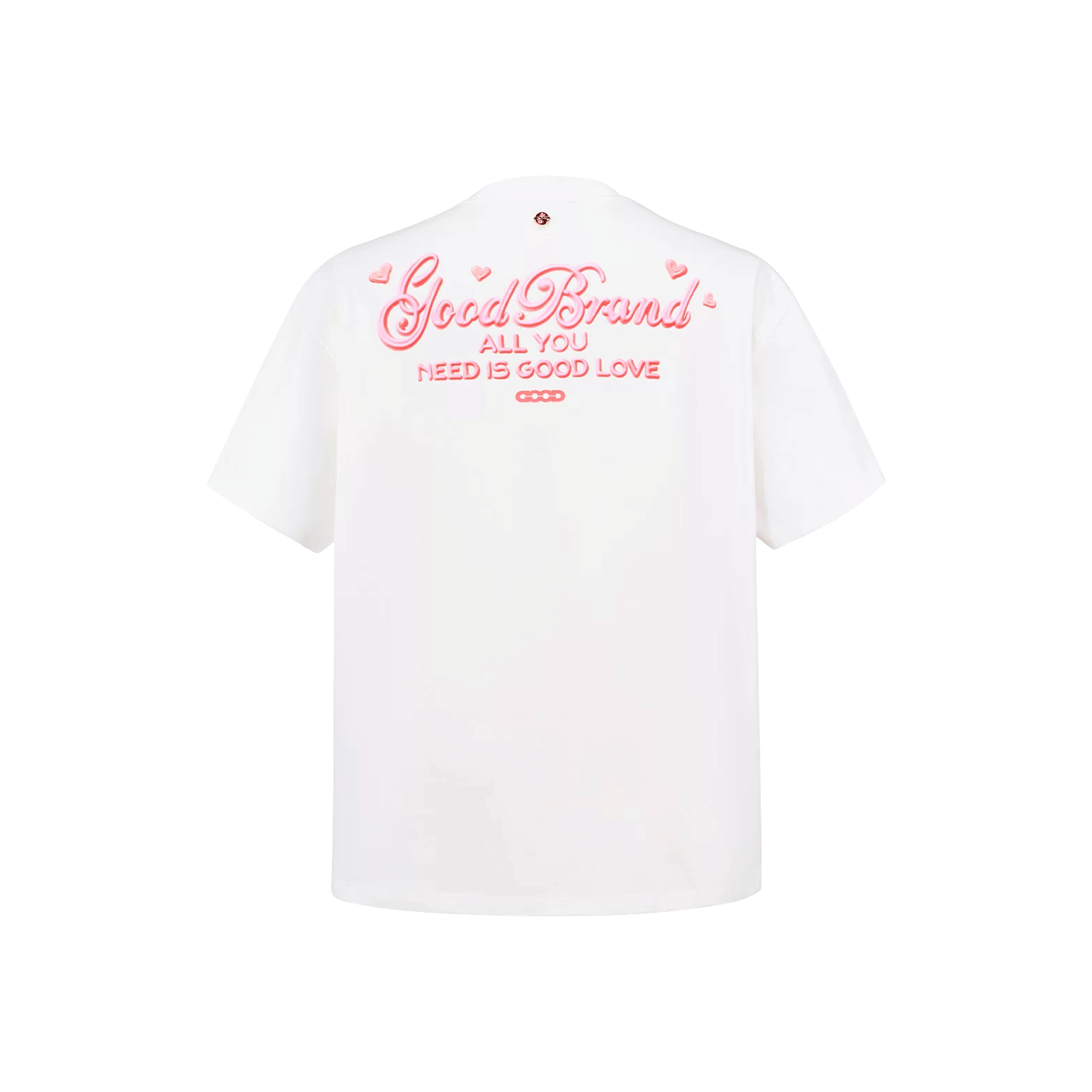 GOODBRAND 520 Limited Edition Cake Rhinestone S/S Tee White (SS26)