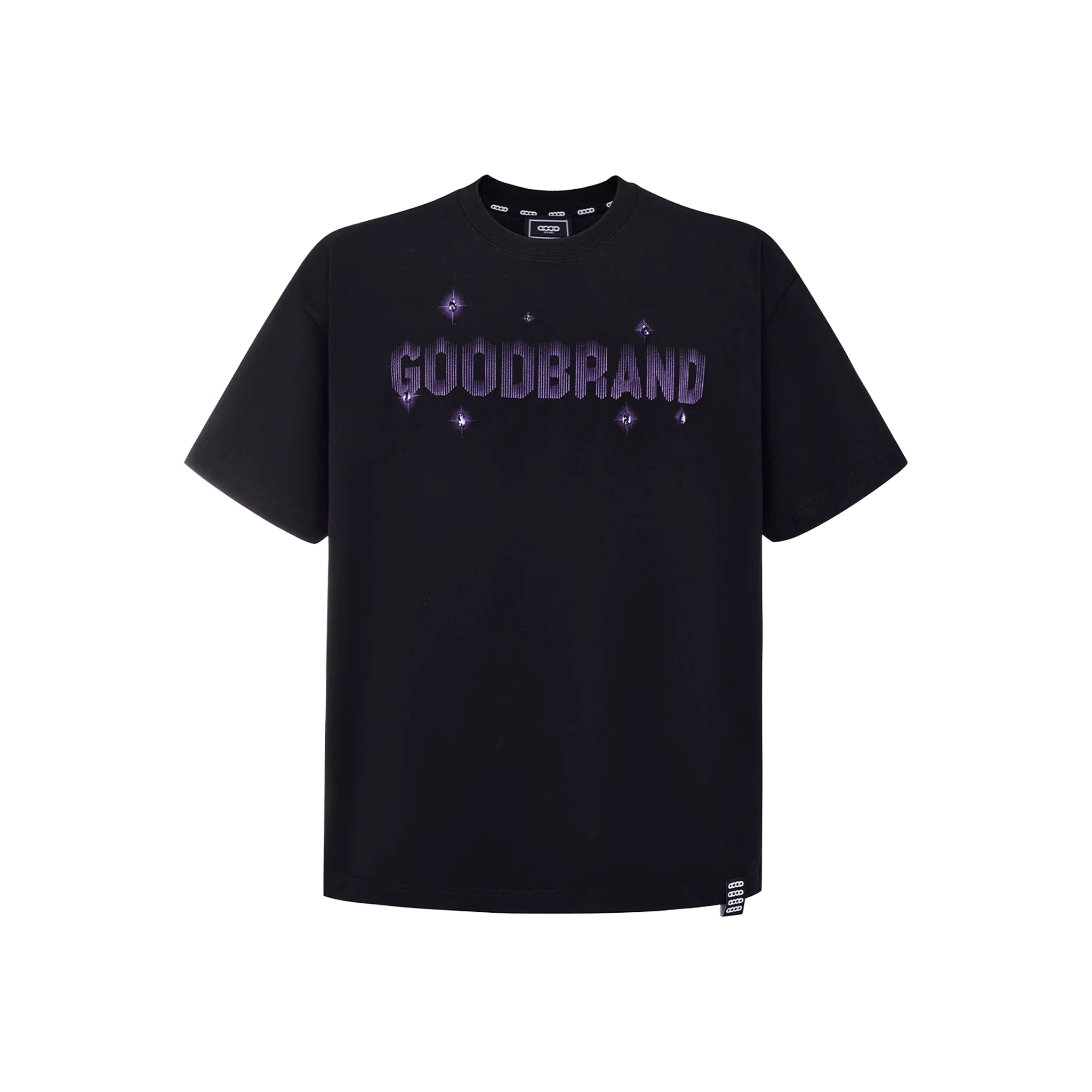 GOODBRAND Purple Meteor Toothpick S/S Tee Black (SS26)