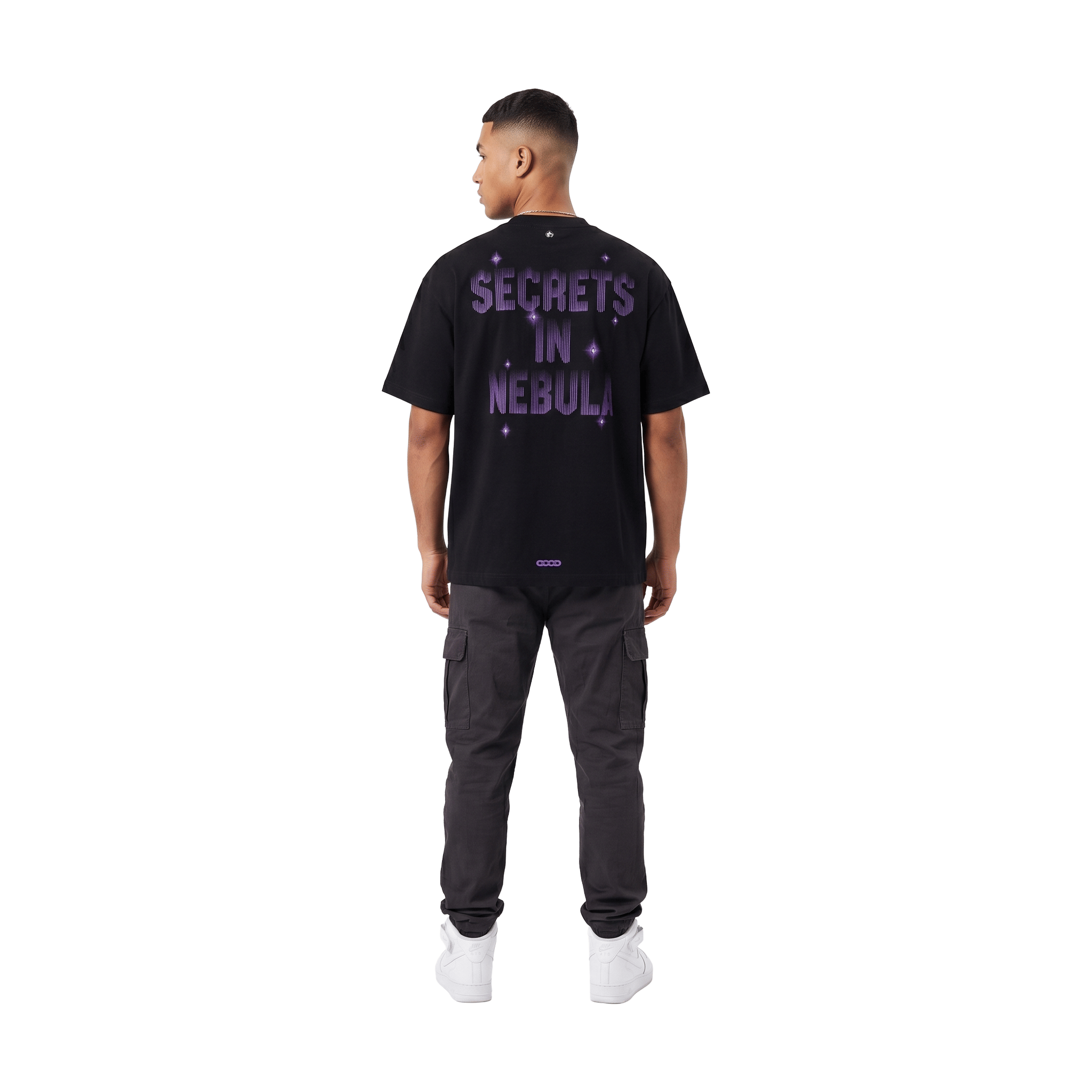 GOODBRAND Purple Meteor Toothpick S/S Tee Black (SS26)