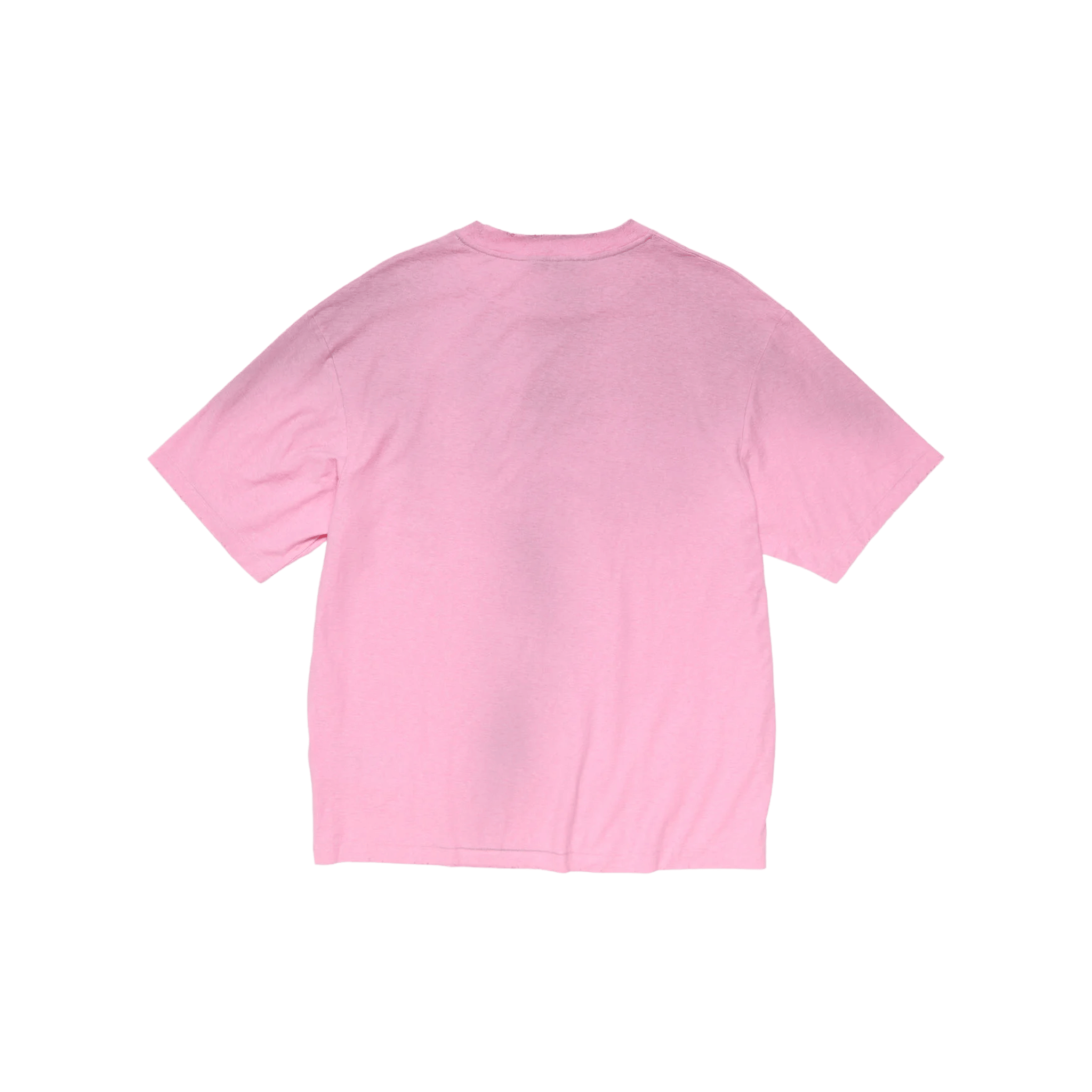 Represent ACNE STUDIOS Exford Distressed Logo Print Tee Candy Pink (SS25)