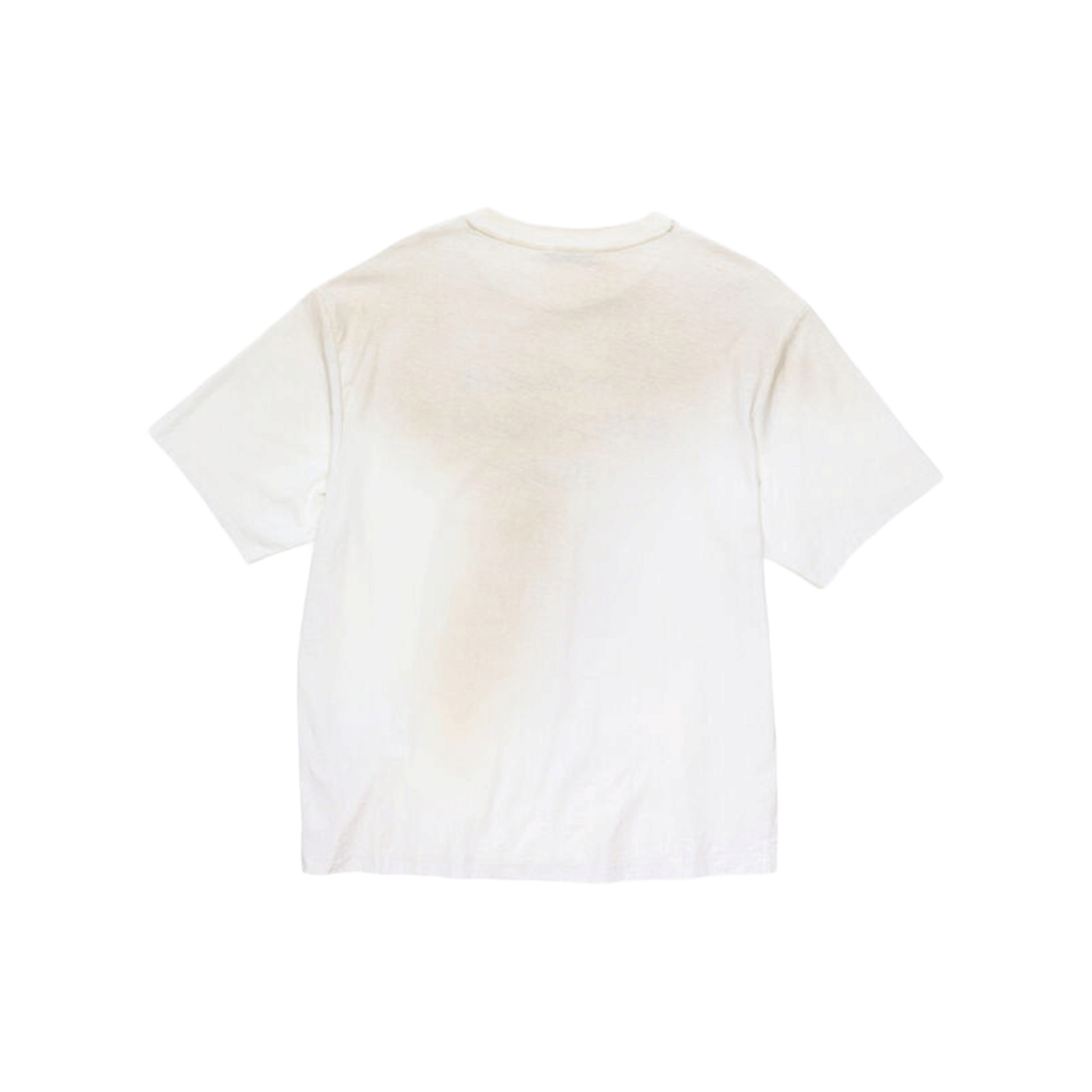 Represent ACNE STUDIOS Exford Distressed Logo Print Tee Dusty White (SS25)