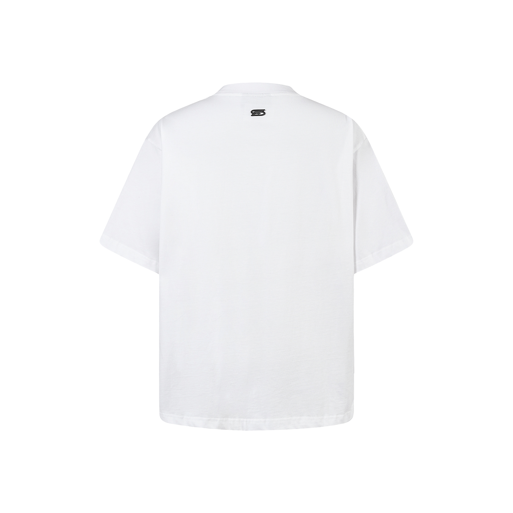SLOWDOWN 3D Embroidery Tee White (SS26)