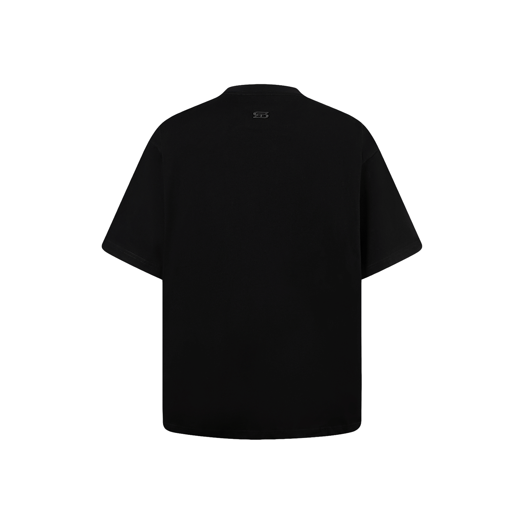 SLOWDOWN Sea Surfing Towel Embroidery Tee Black (SS26)