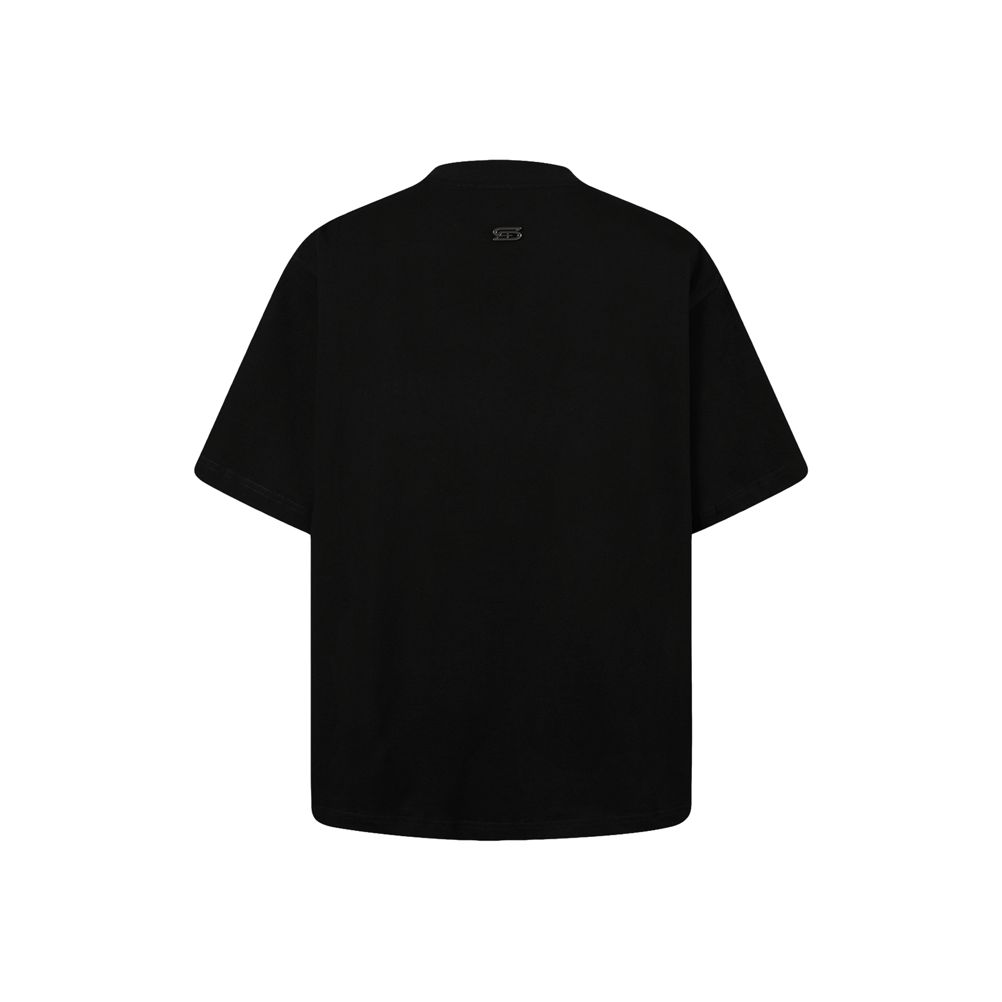 SLOWDOWN Surfing Towel Embroidery Tee Black (SS26)