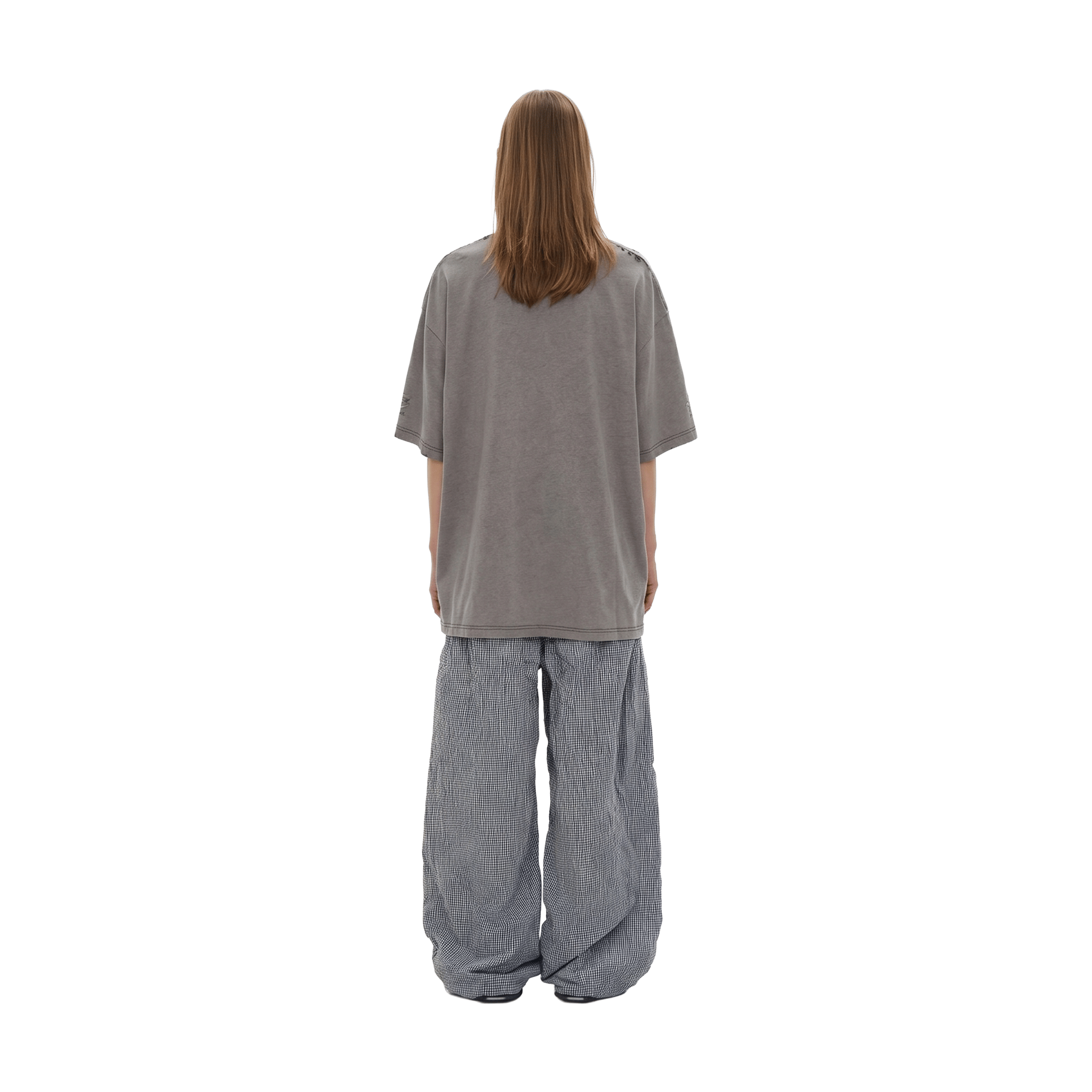 MASONPRINCE Early Autumn Vintage Short Sleeved Tee Paris Grey (FW25)