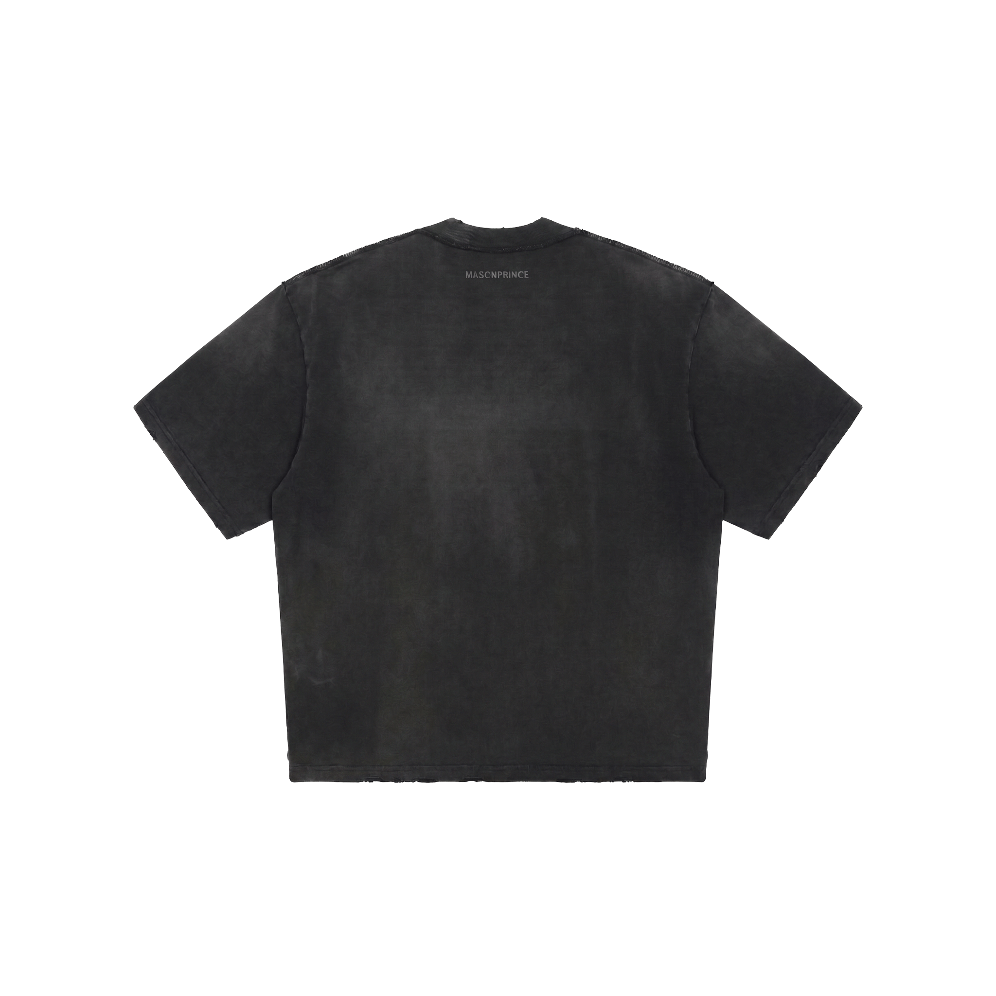 MASONPRINCE Breakthrough Thinking Distressed Tee Washed Black (FW24)