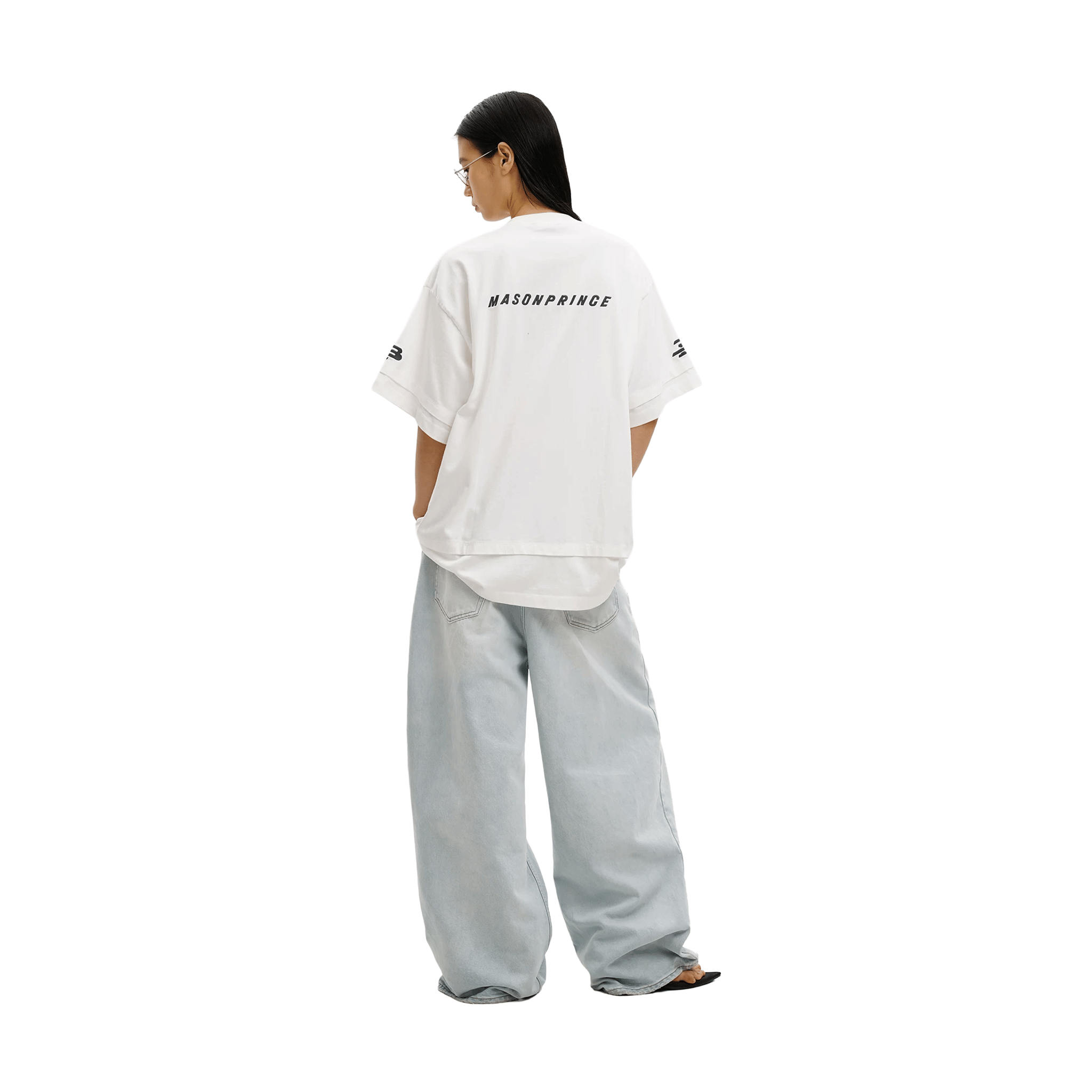 MASONPRINCE Double Golden Ratio S/S Tee Grayish White (SS26)