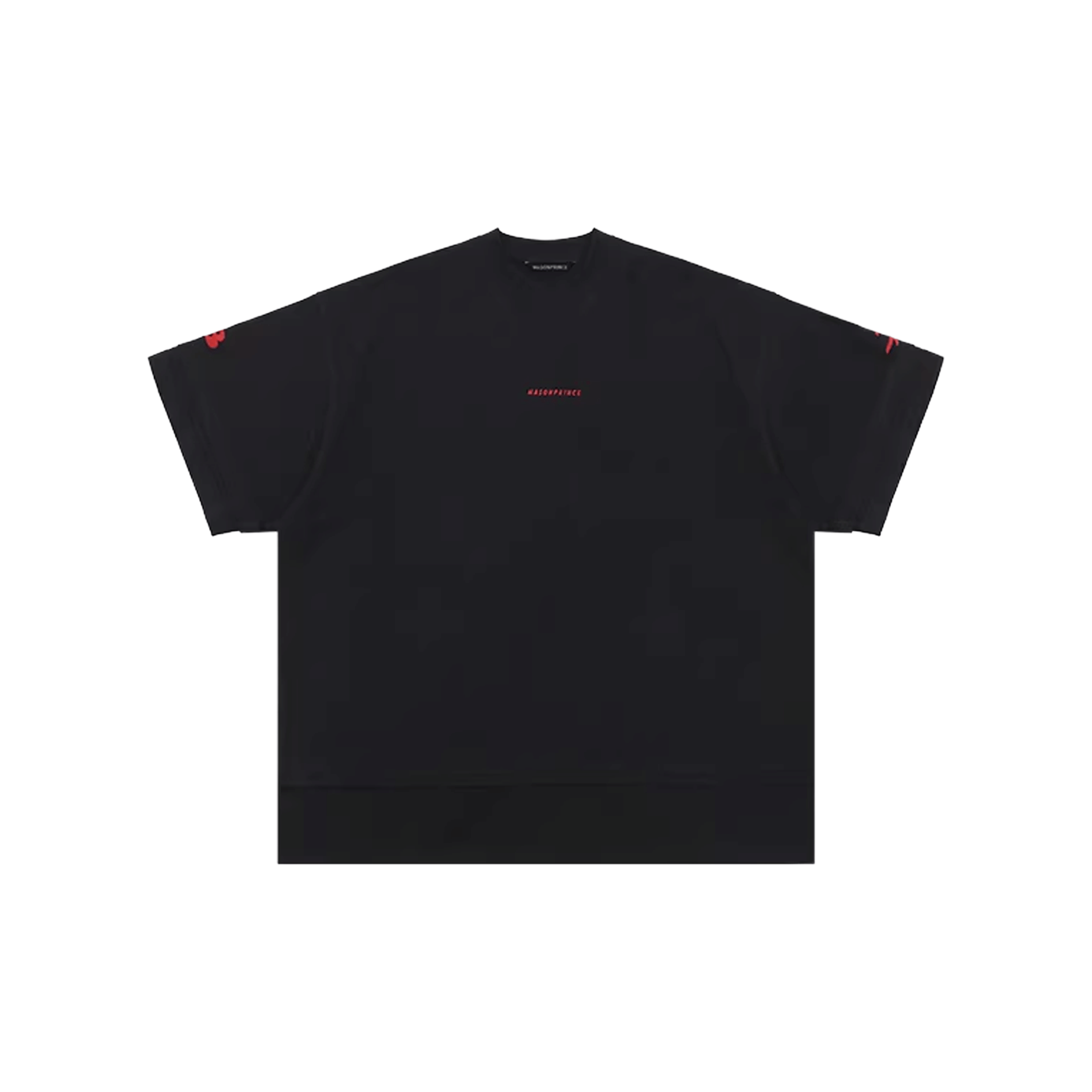 MASONPRINCE Double Golden Ratio S/S Tee Black/Red (SS26)