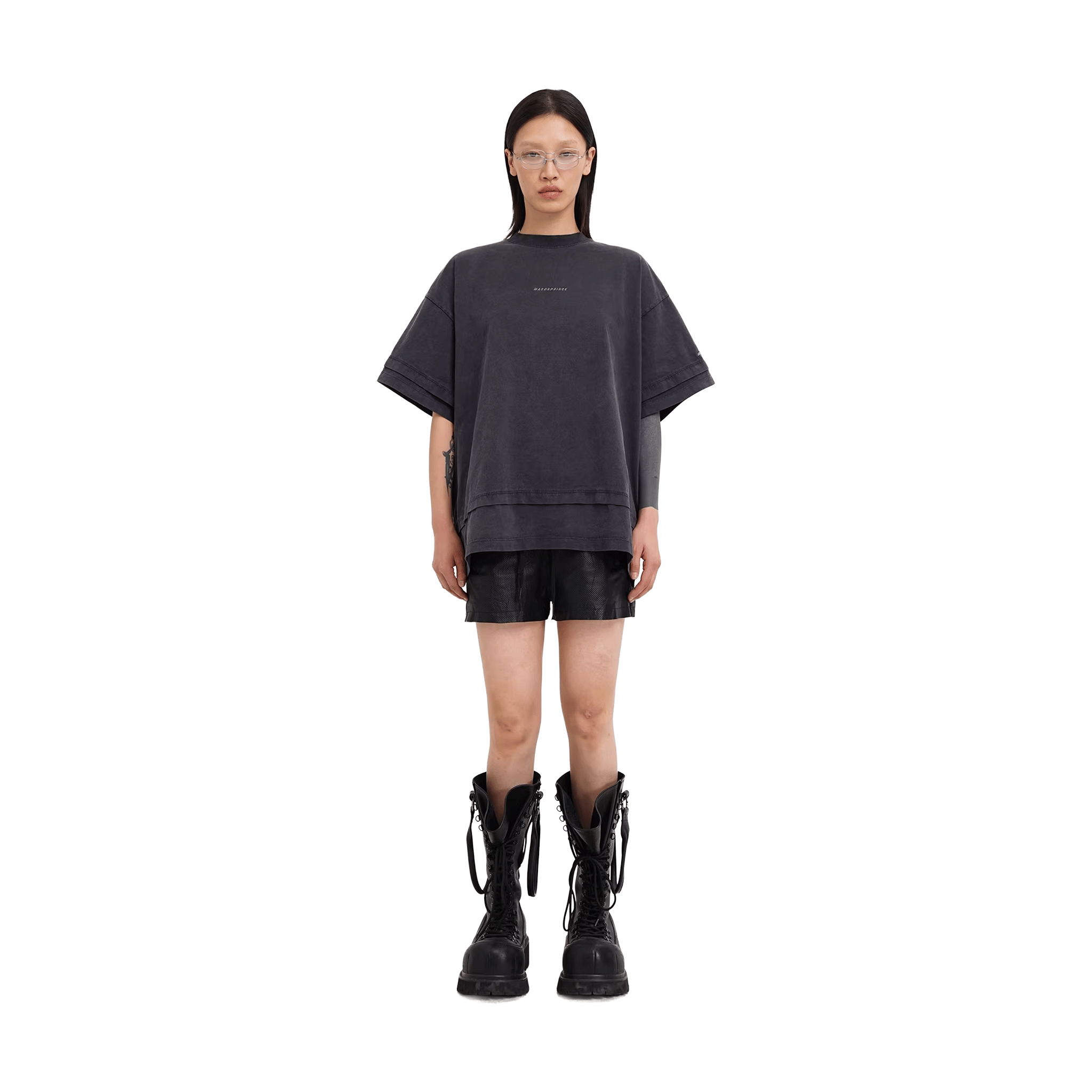 MASONPRINCE Double Golden Ratio S/S Tee Iron Grey (SS26)