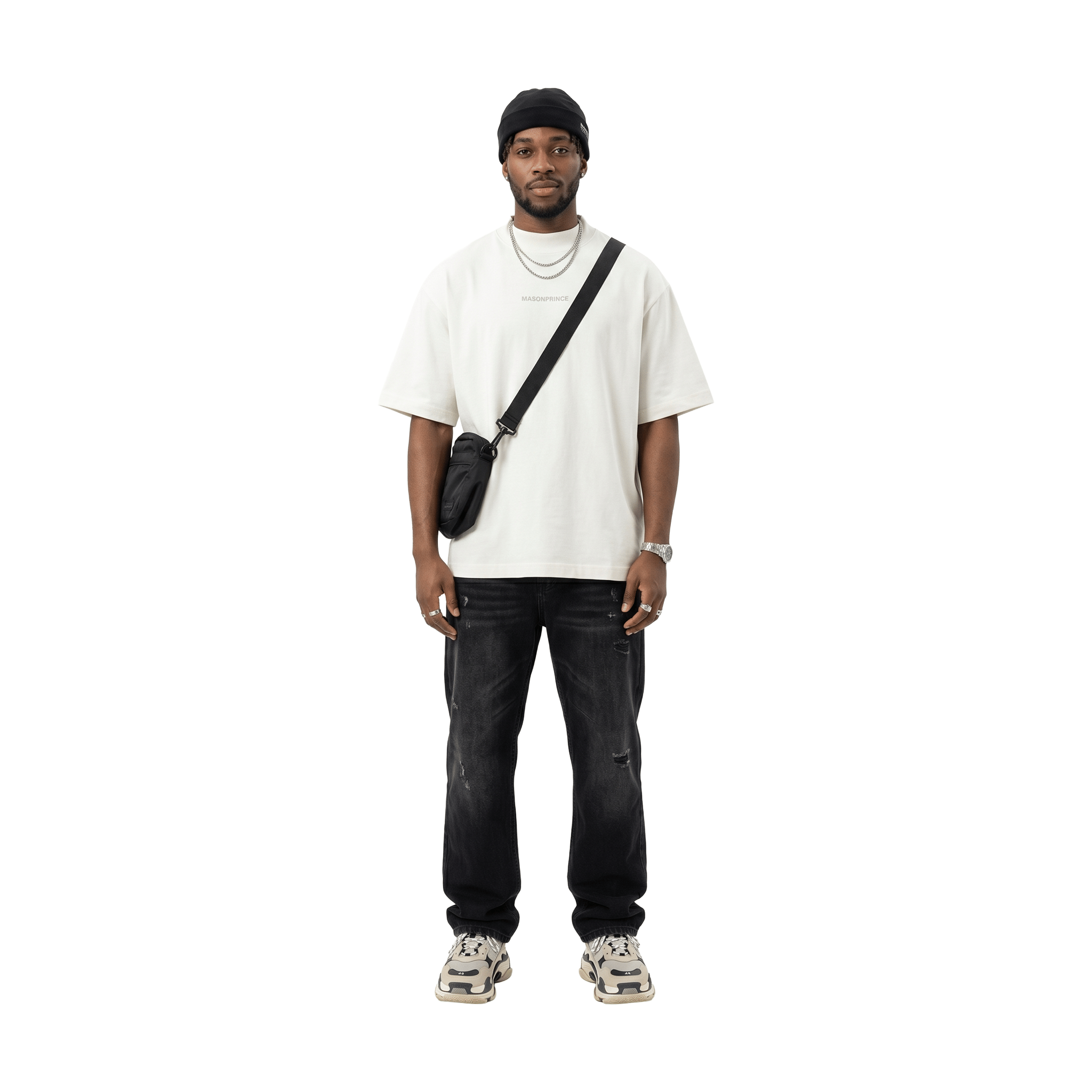 MASONPRINCE 3M Reflective Tee White (FW24)