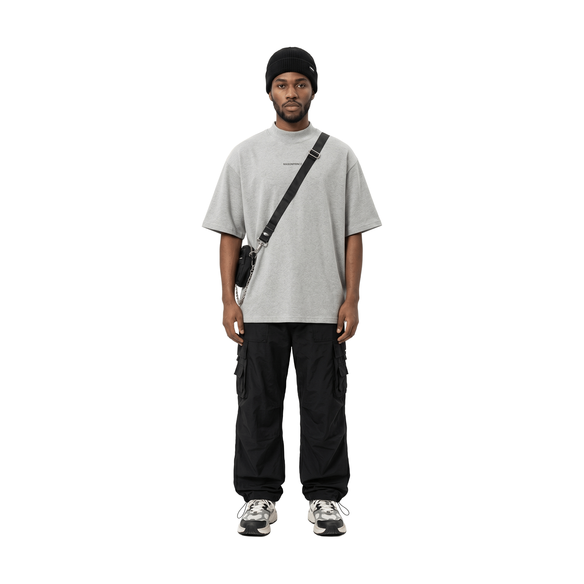 MASONPRINCE 3M Reflective Tee Dark Grey (FW24)