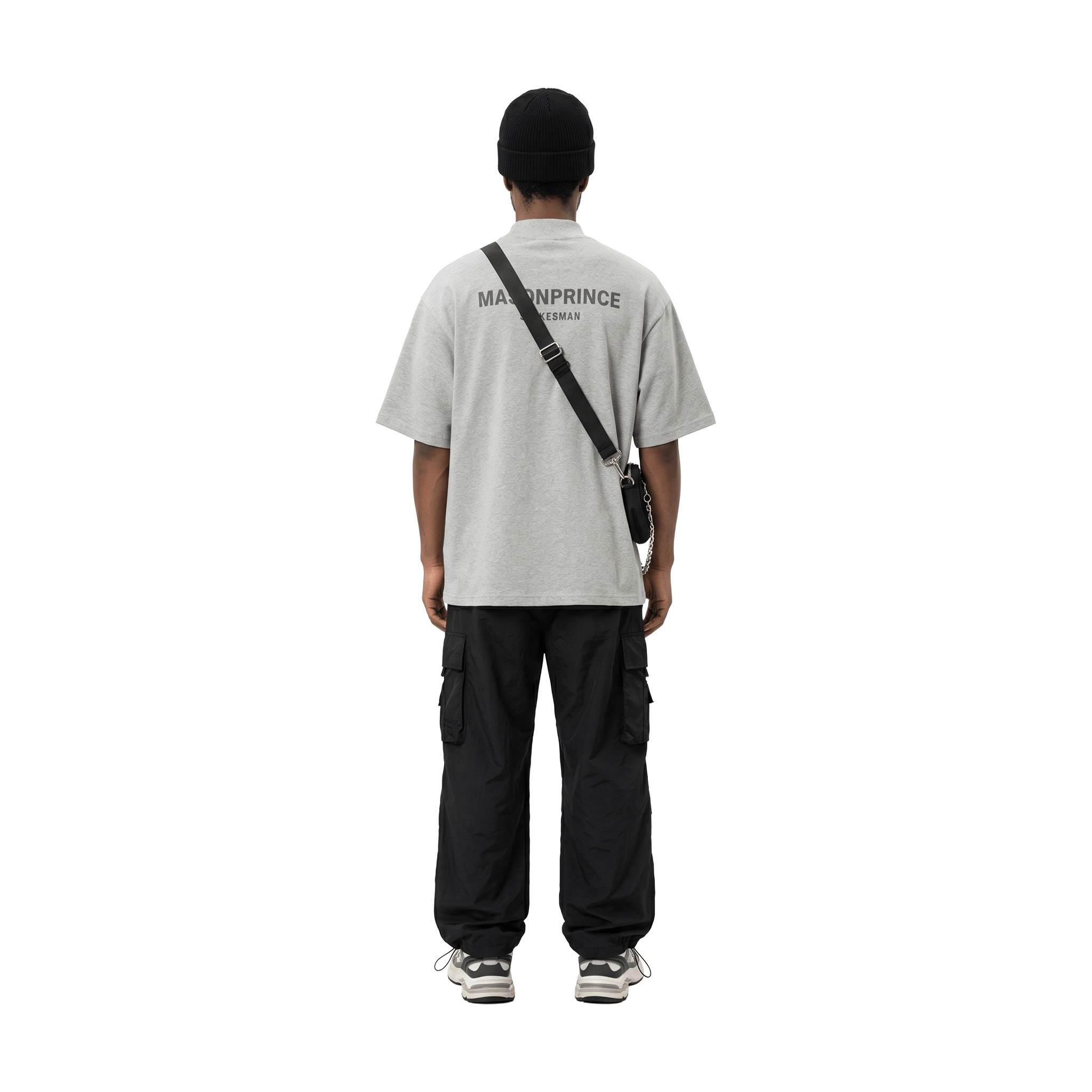 MASONPRINCE 3M Reflective Tee Dark Grey (FW24)