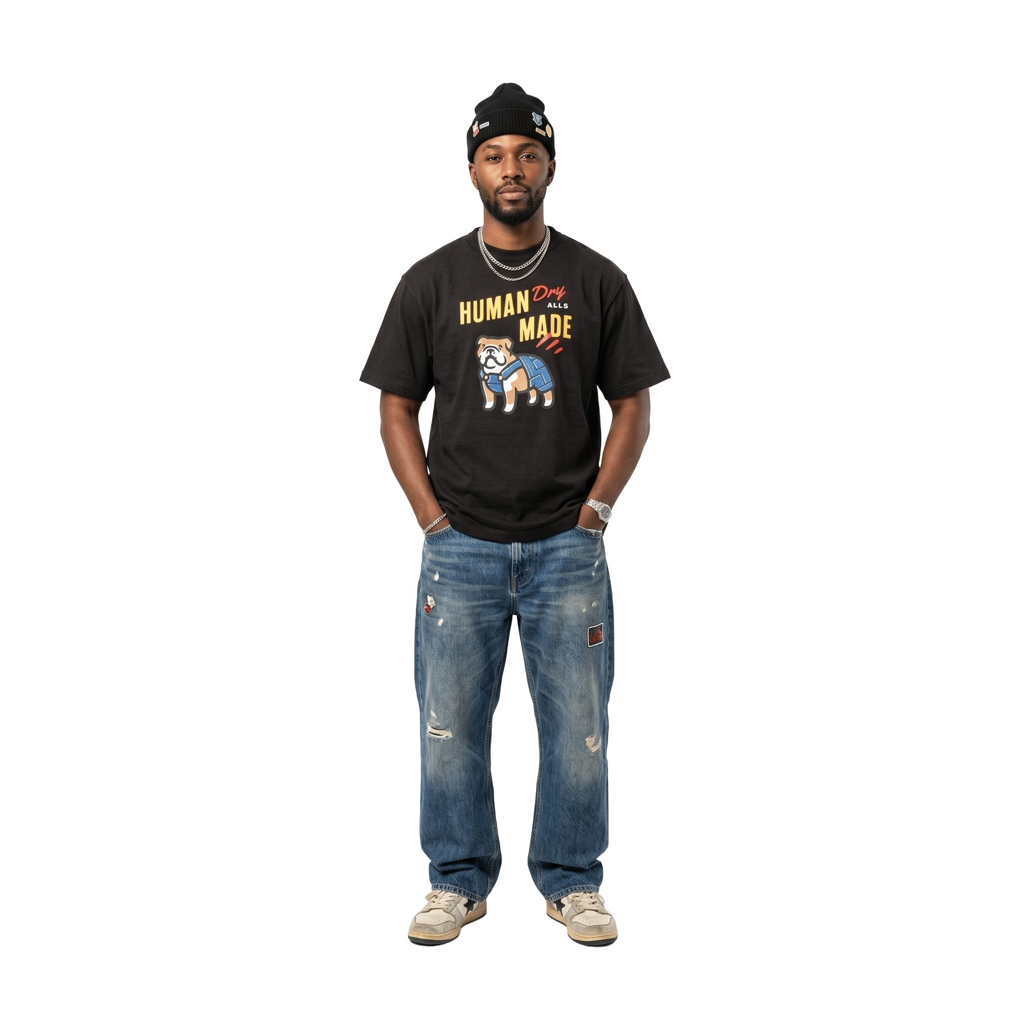 Human Made Dog Graphic #15 Tee Black (SS26)