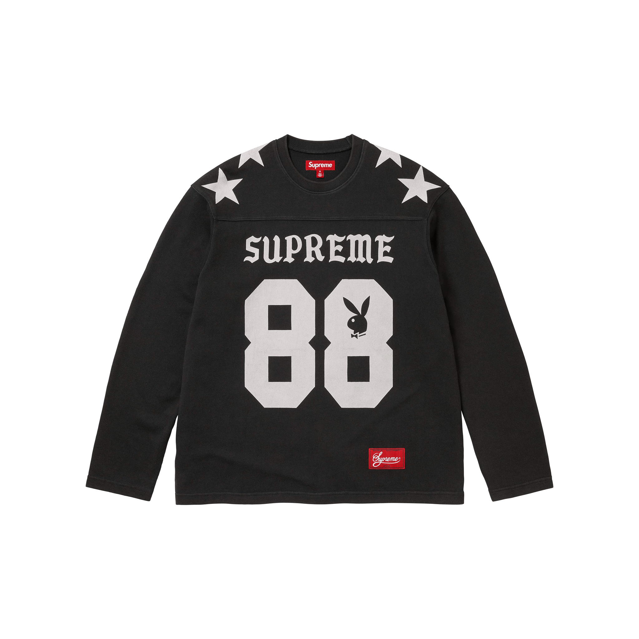 Supreme x Playboy® Long Sleeved Football Tee Black (SS26)