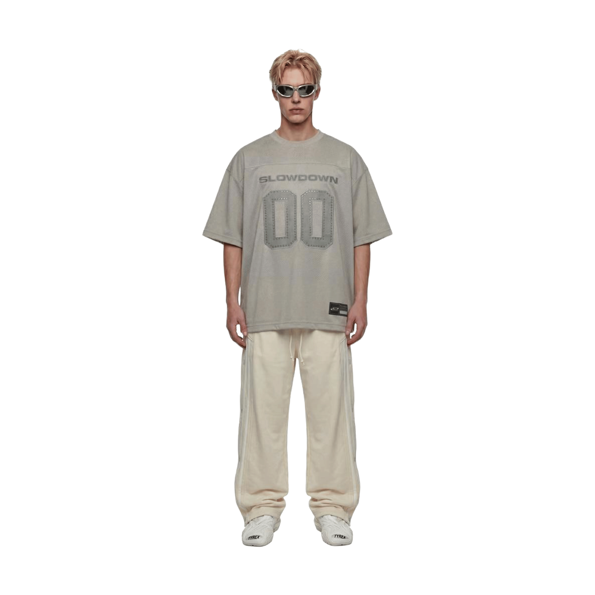 SLOWDOWN Time Out SD 00 Jersey Tee Cream (SS26)