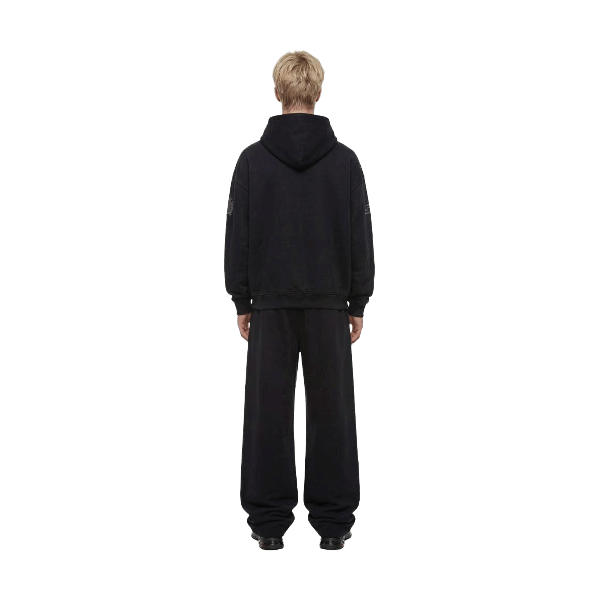 SLOWDOWN Time Out SD Logo Embroidery Sweatpants Black (SS26)