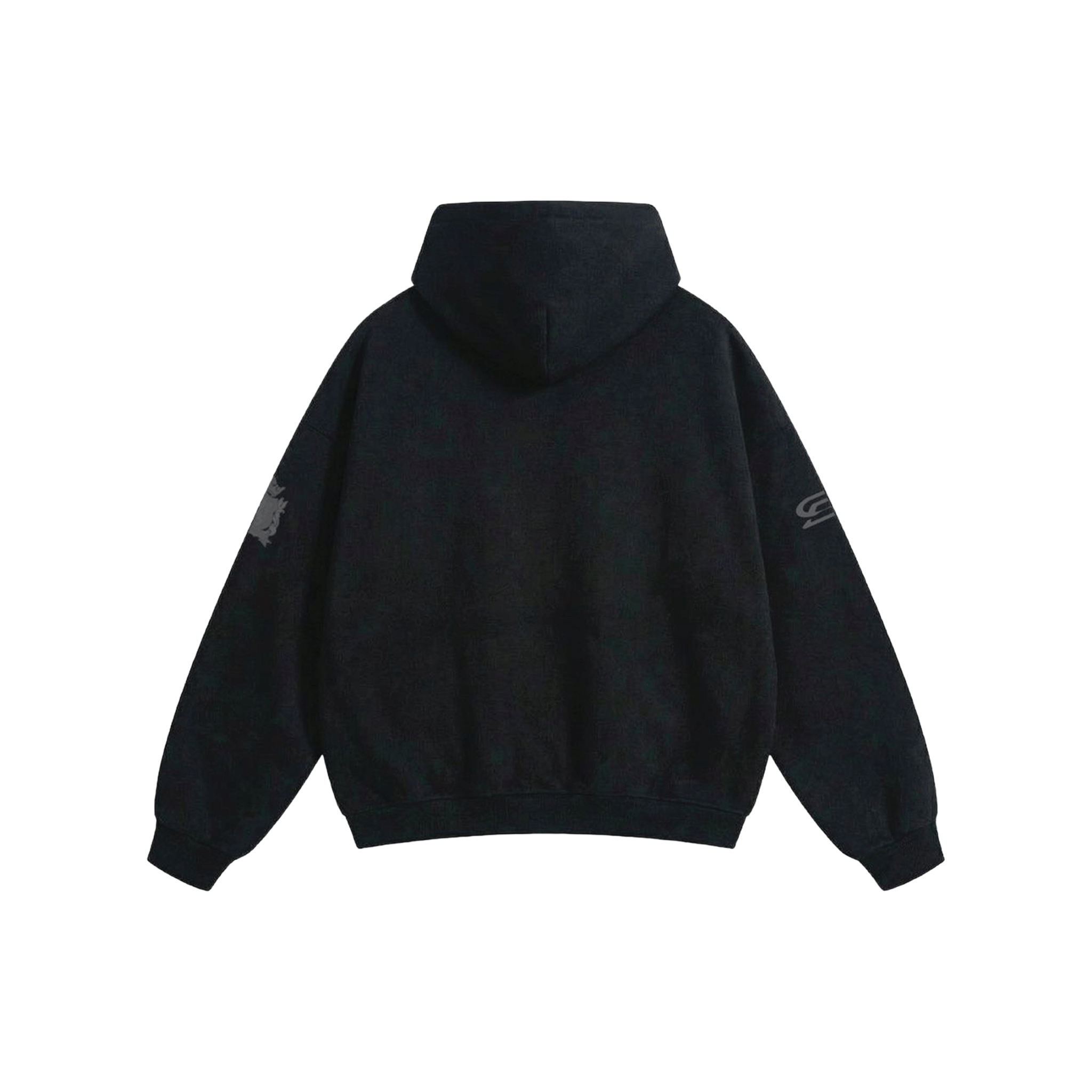 SLOWDOWN Time Out SD Quilted Logo Hoodie Black (SS26)