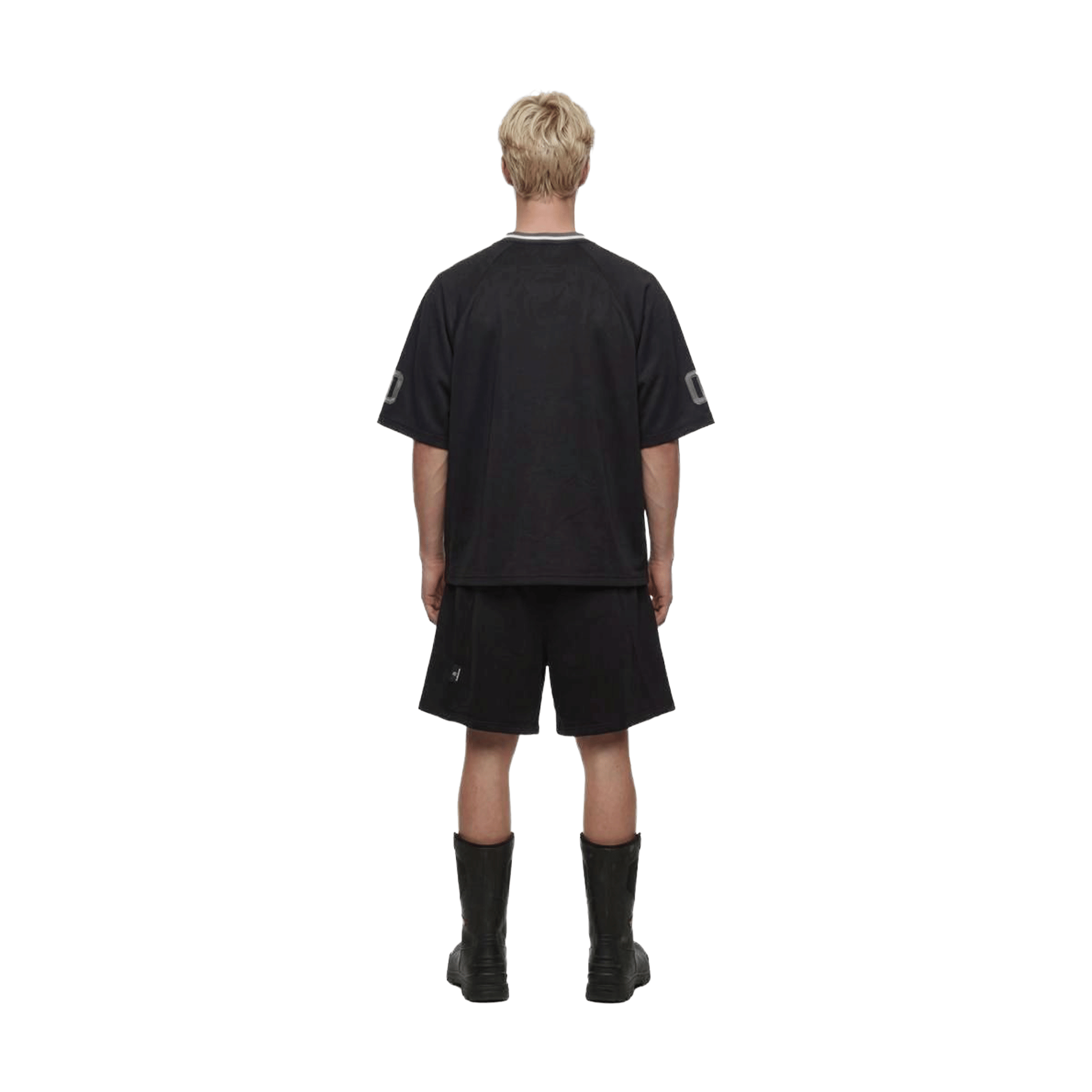 SLOWDOWN Time Out SD Quilted V-Neck Jersey Black (SS26)