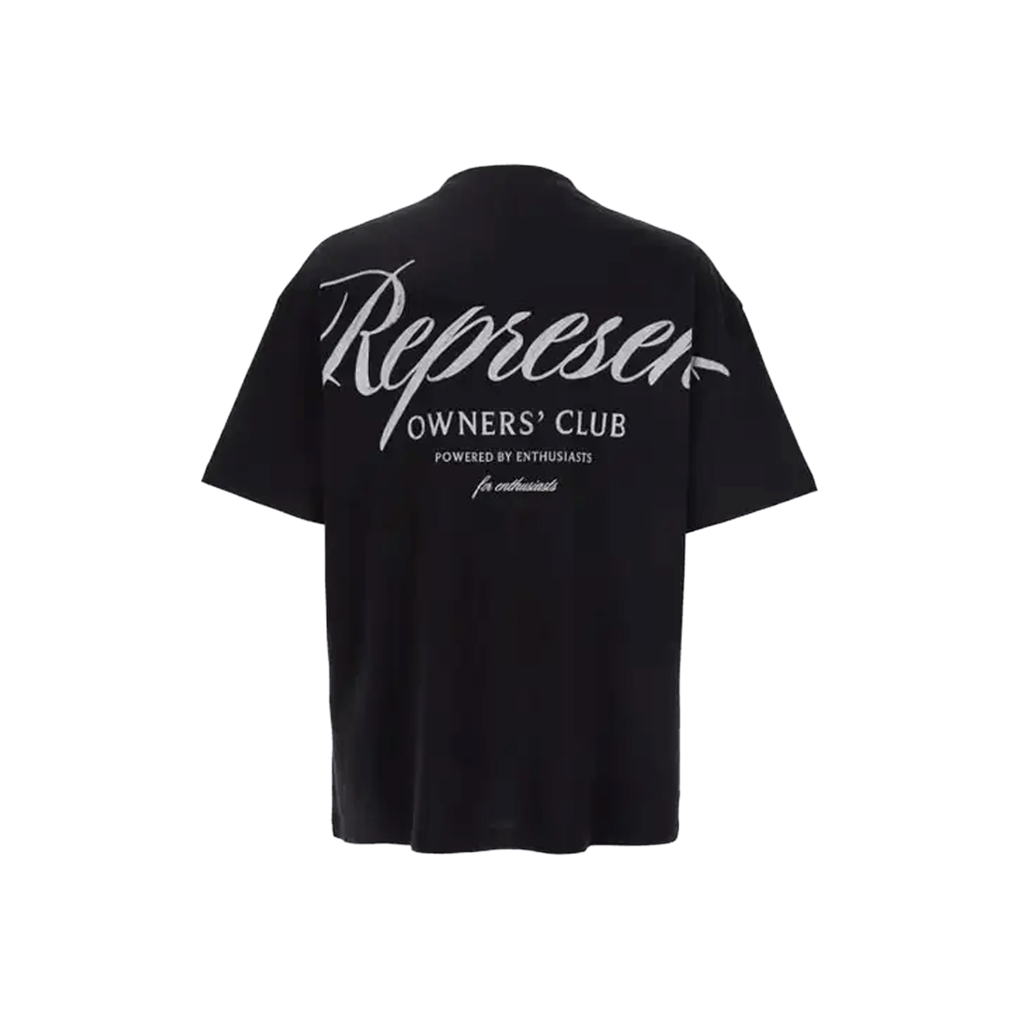 Represent Owners Club Script Tee Black (SS26)