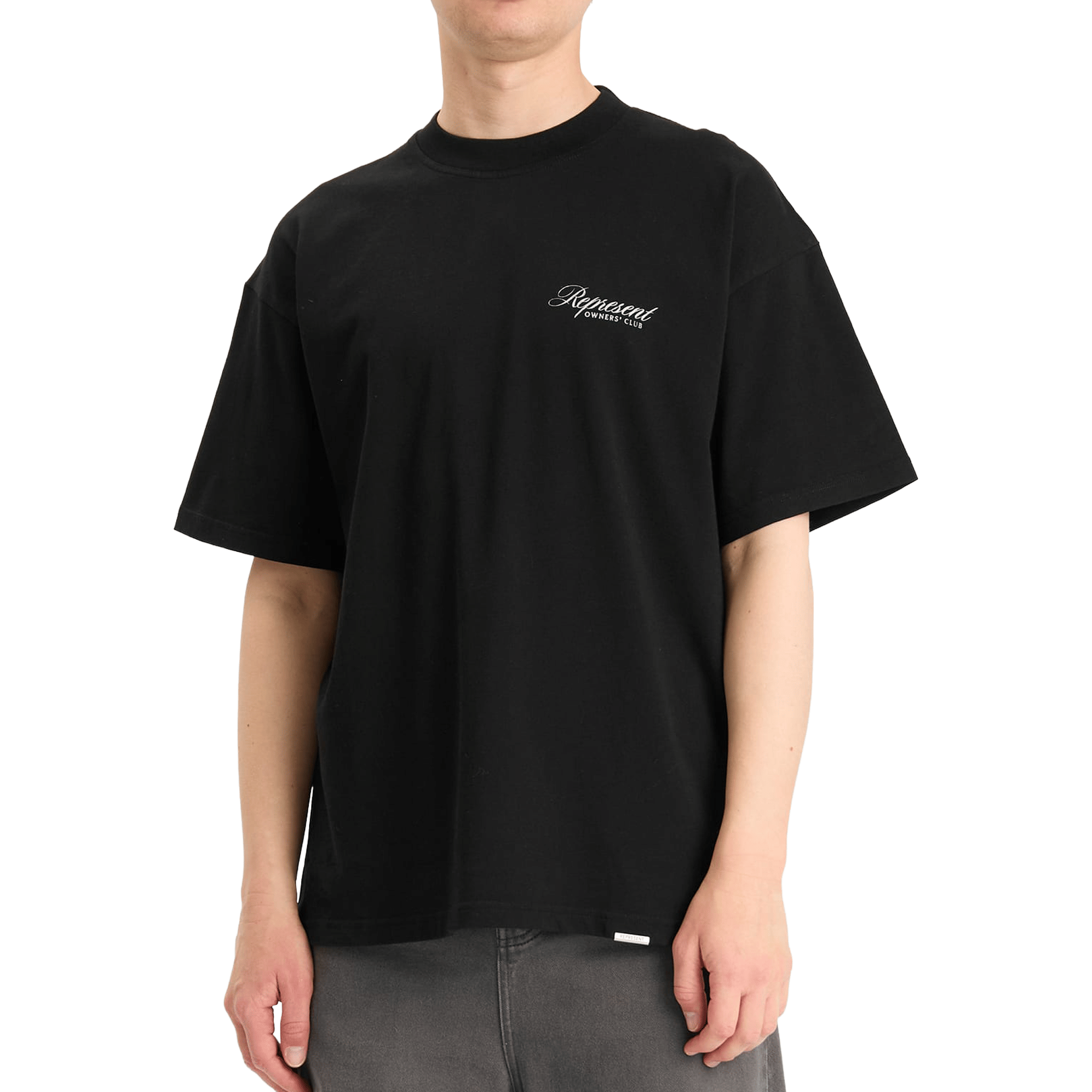 Represent Owners Club Script Tee Black (SS26)