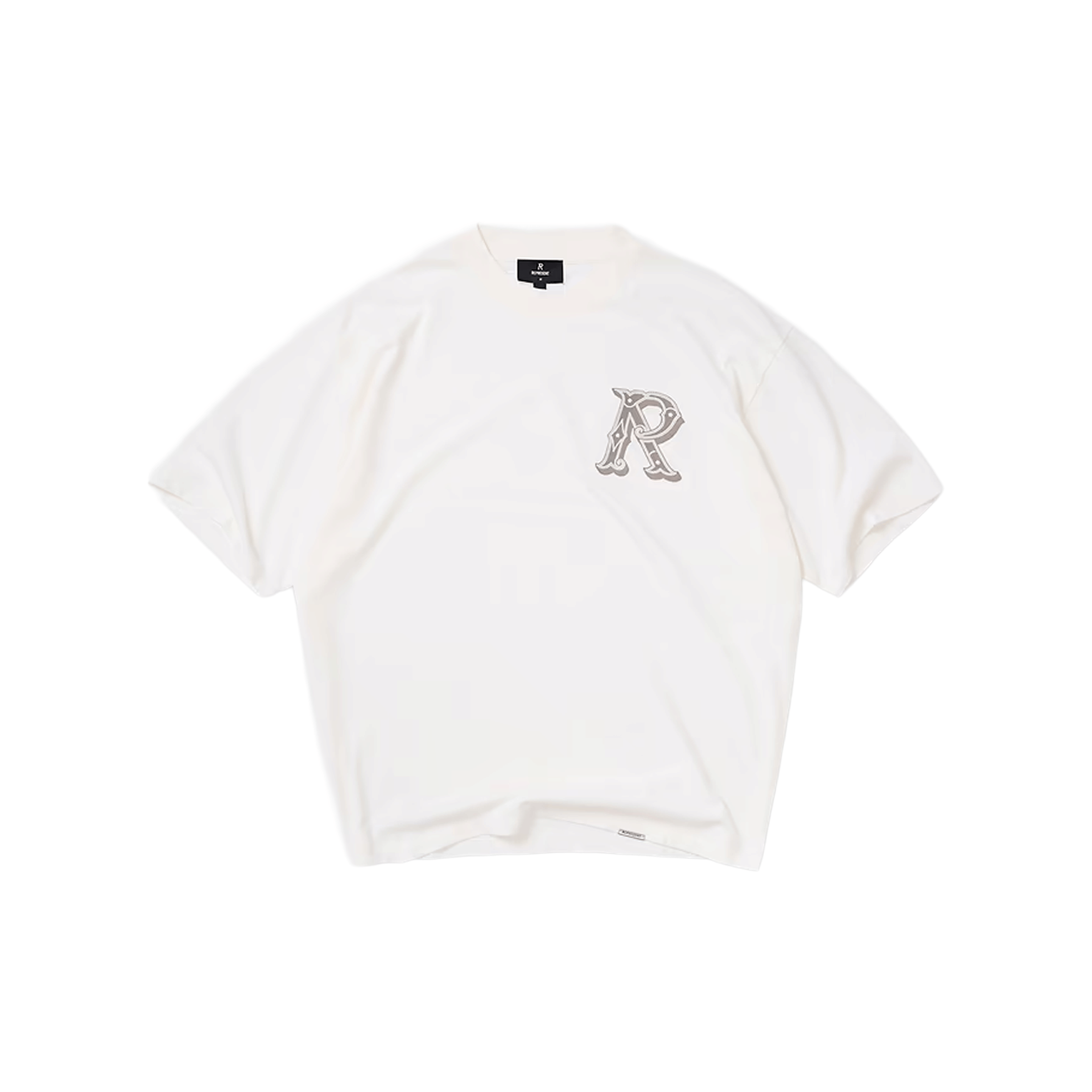 Represent Western Initial Tee Flat White (SS26)