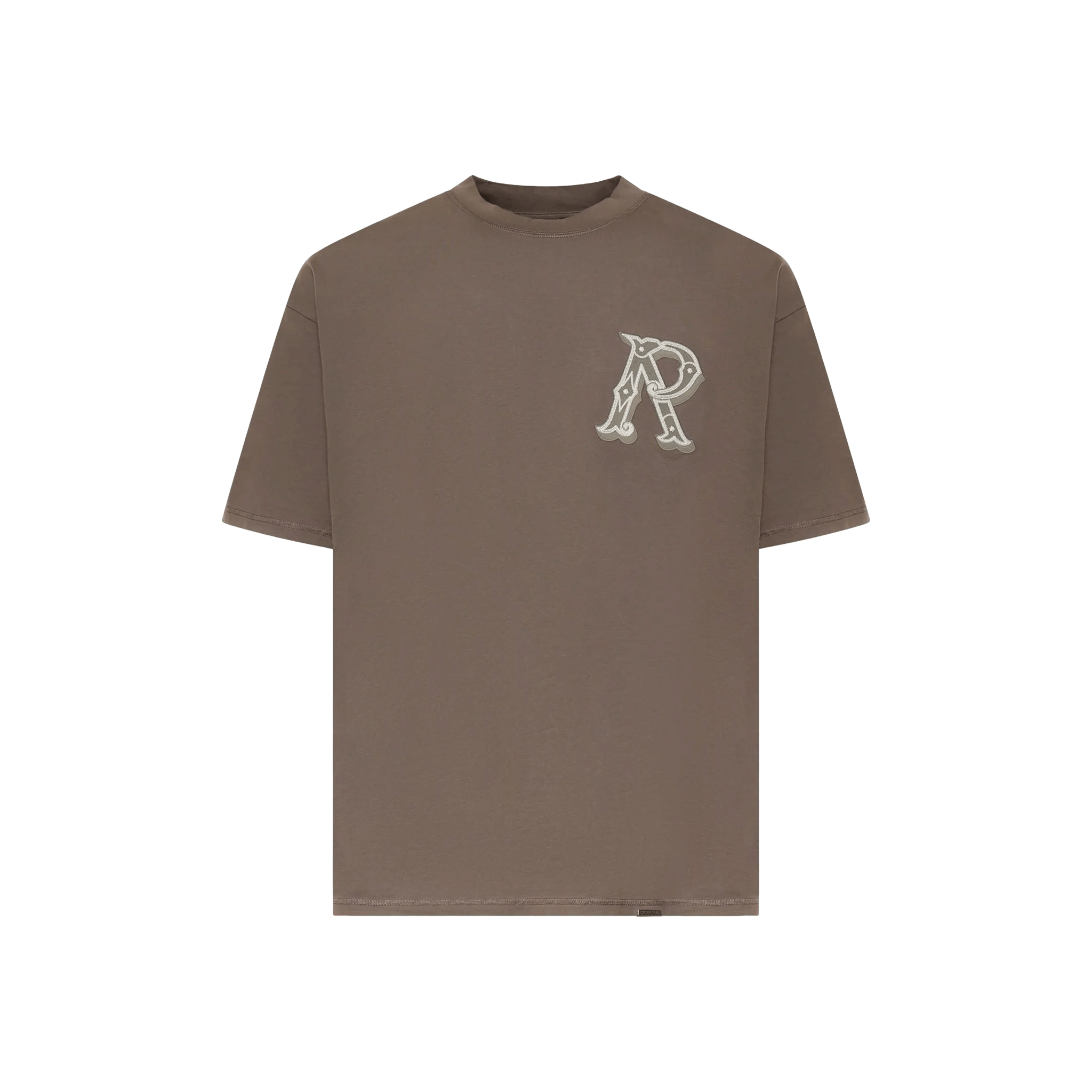 Represent Western Initial Tee Dusty Brown (SS26)