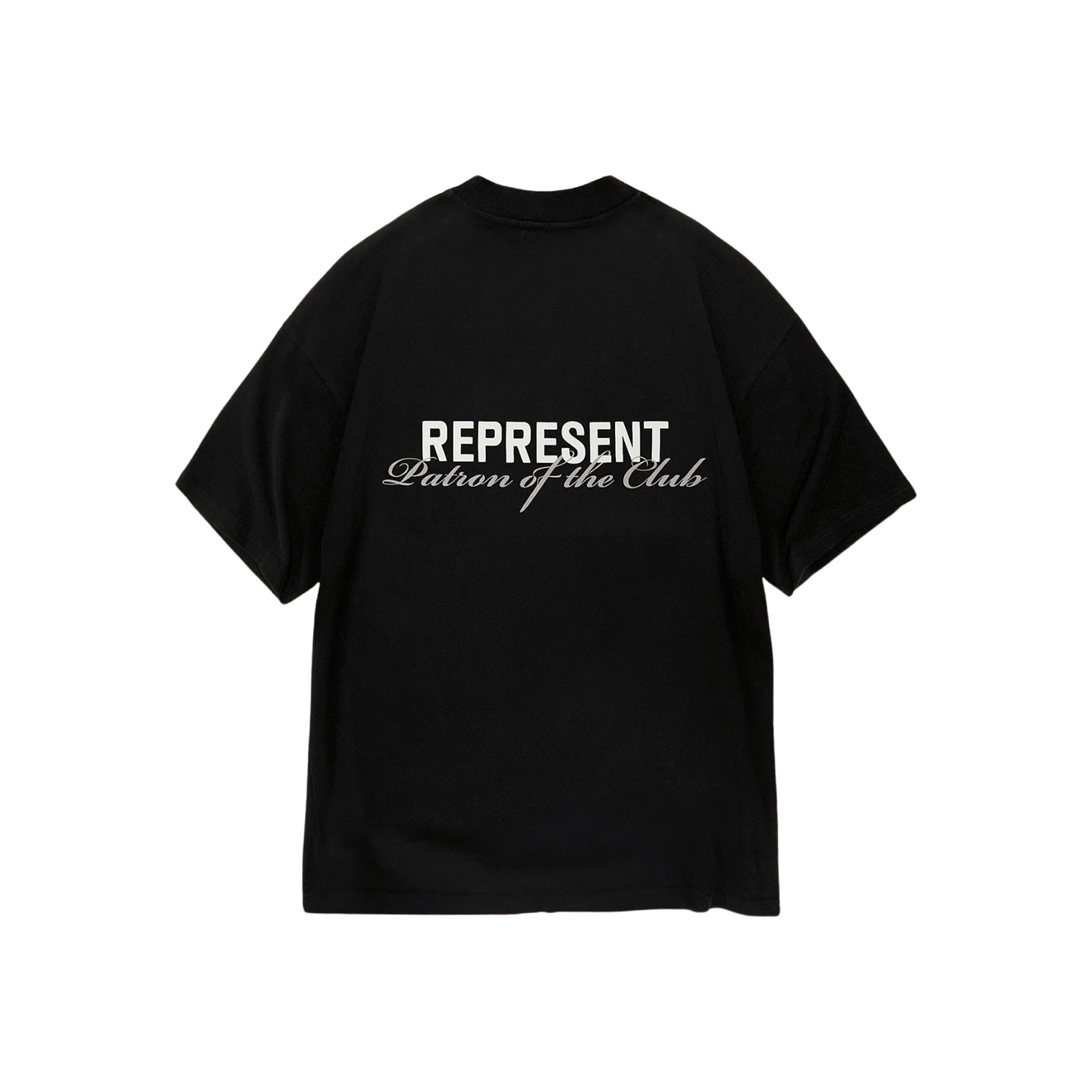 Represent Patron Of The Club Tee Black (SS26)