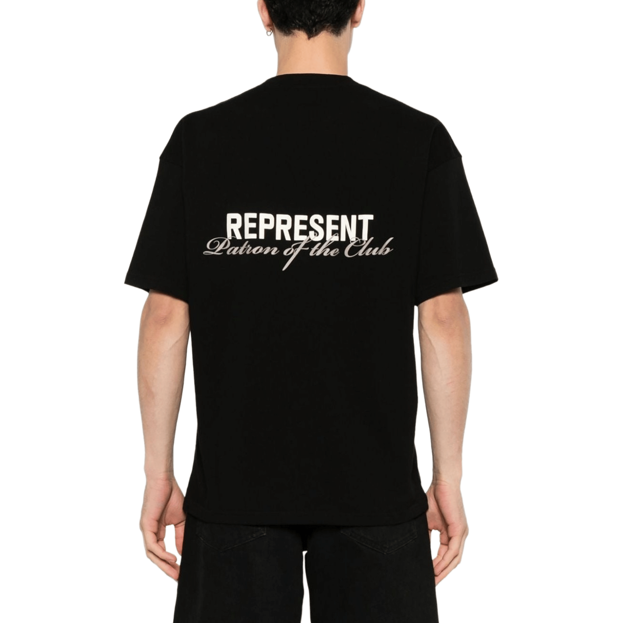 Represent Patron Of The Club Tee Black (SS26)