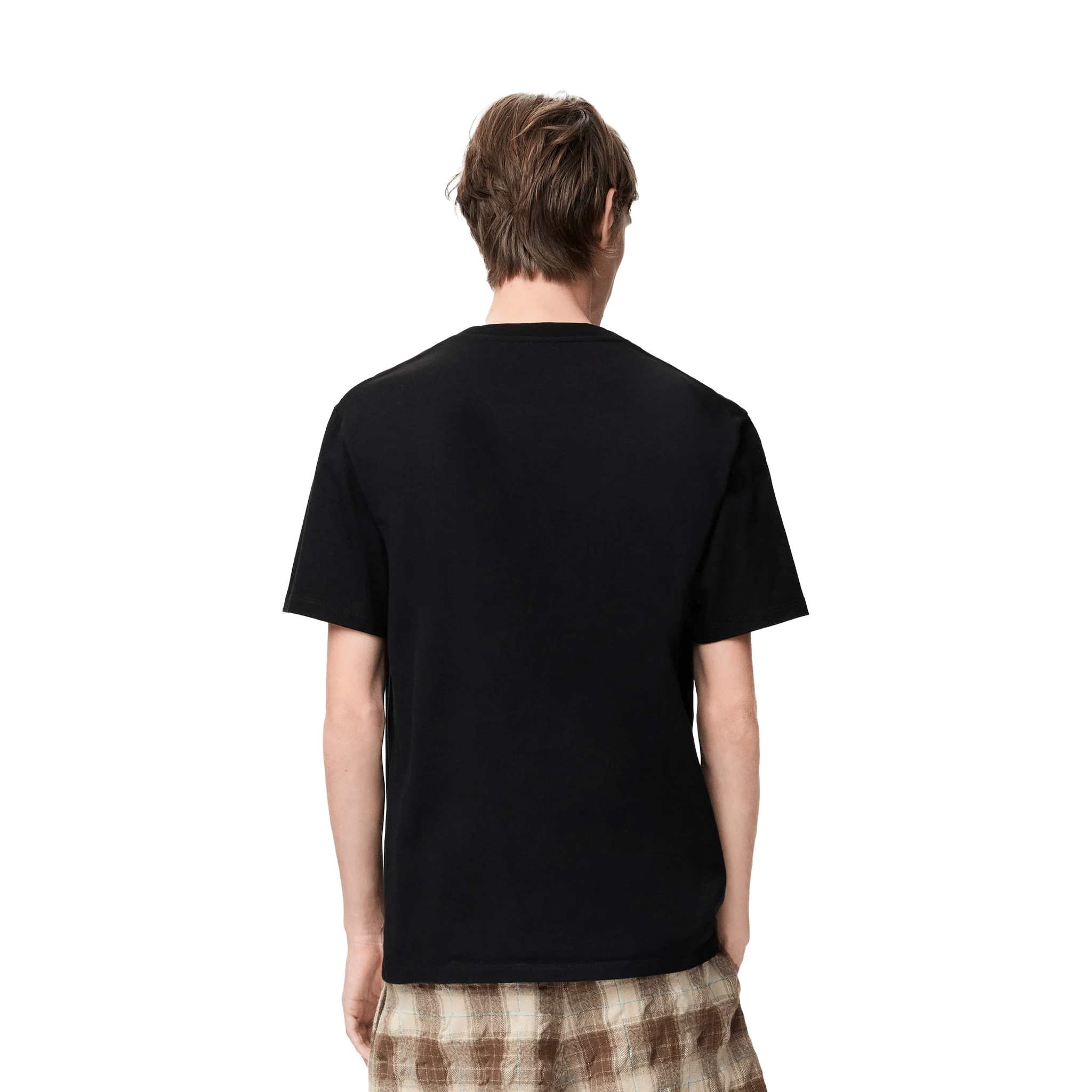 LOEWE Chest Patch Pocket Relaxed Fit Tee Black (SS26)