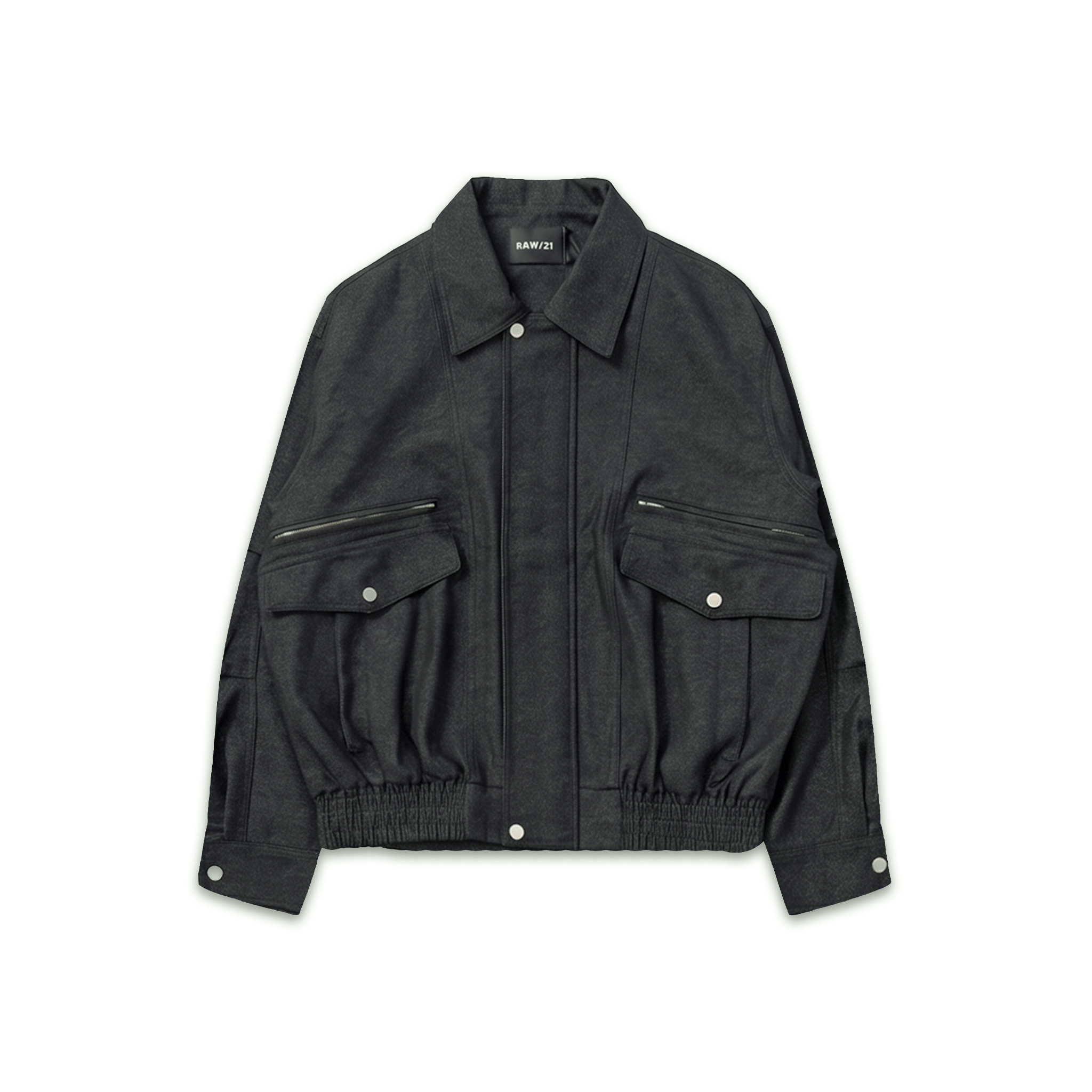 RAW21 RAW/21 Pocket Jacket Black (SS26)