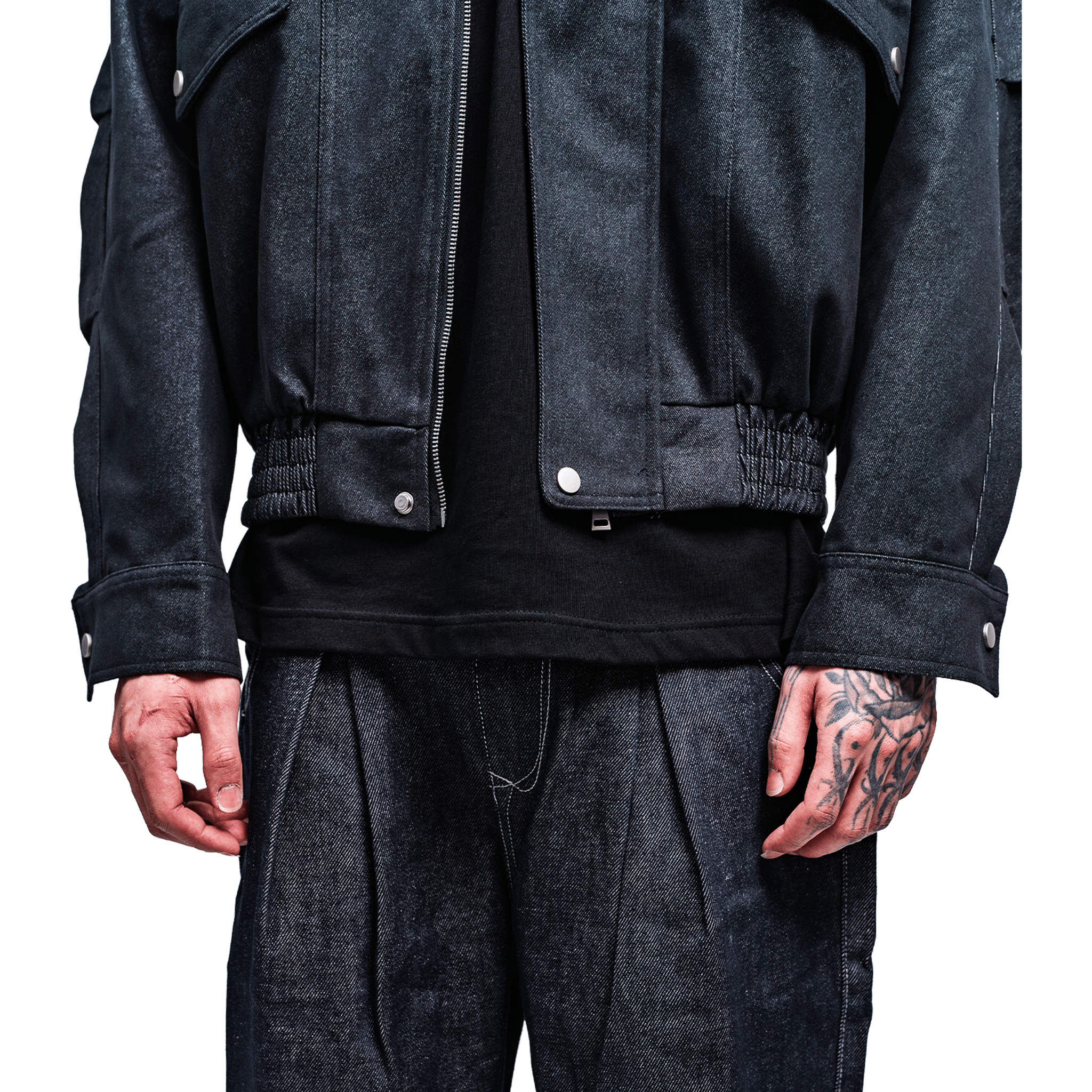 RAW21 RAW/21 Pocket Jacket Black (SS26)
