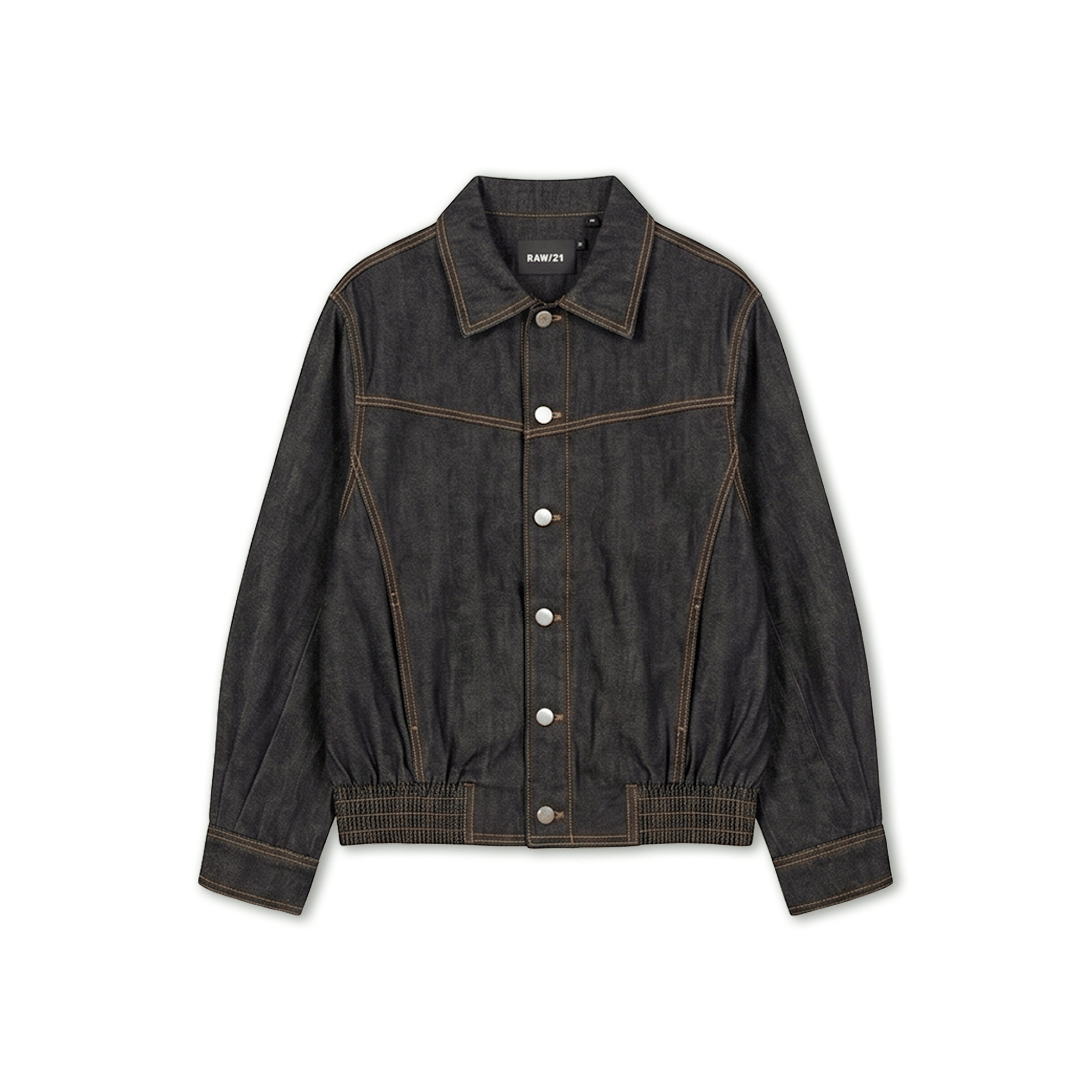 RAW21 RAW/21 Forge Denim Jacket Raw Black (SS26)