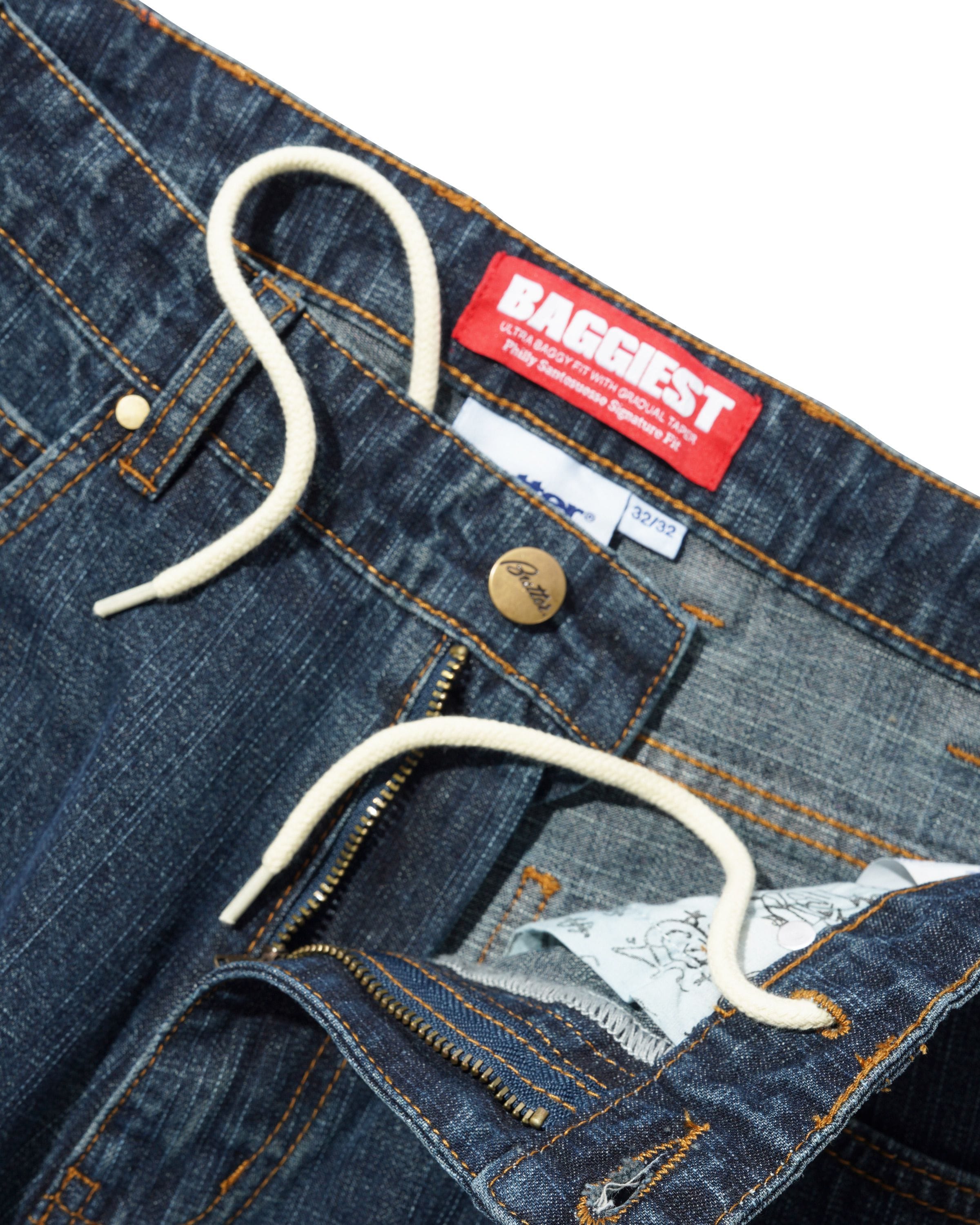 Butter Goods Santosuosso Denim Jeans Streaky Navy