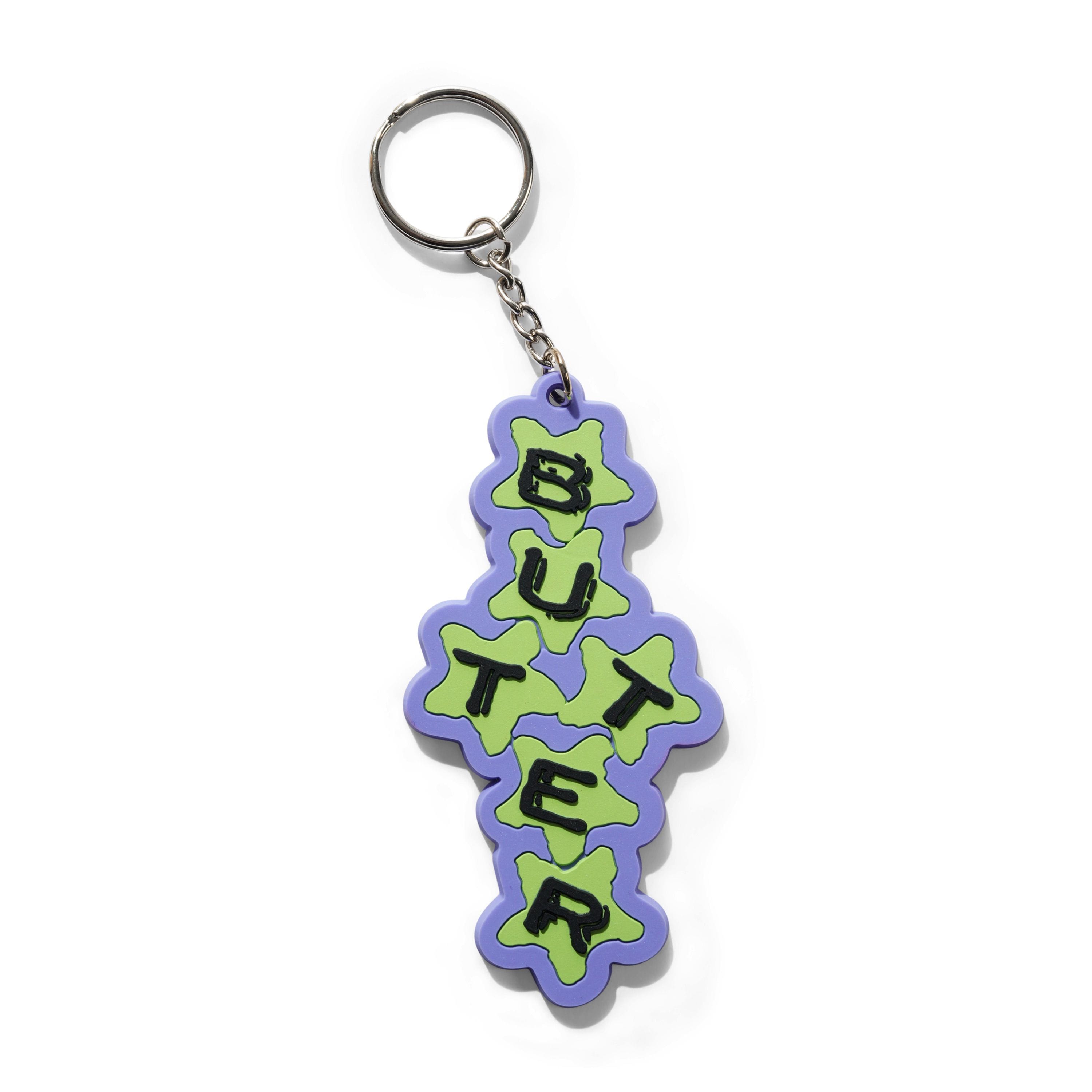 Butter Goods Stars Key Chain Green/Blue