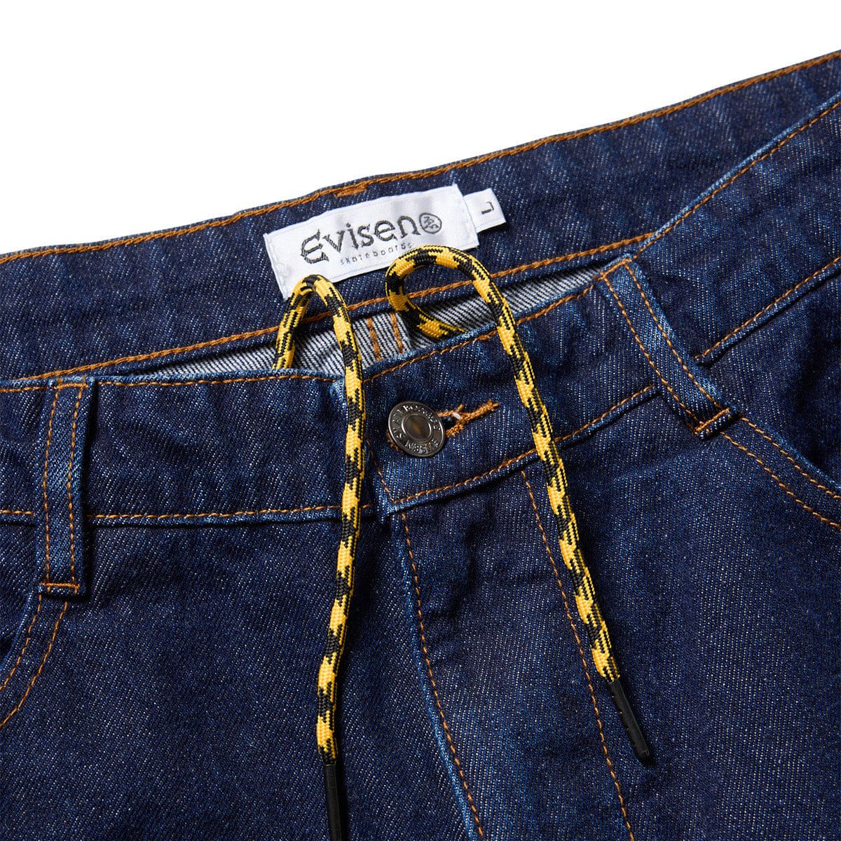 EVISEN Atari One Up Denim Pants Indigo
