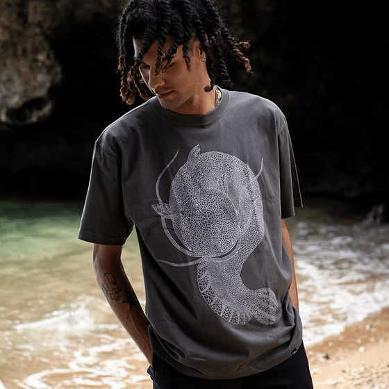 Timescan Namazu T-Shirt Dark Grey