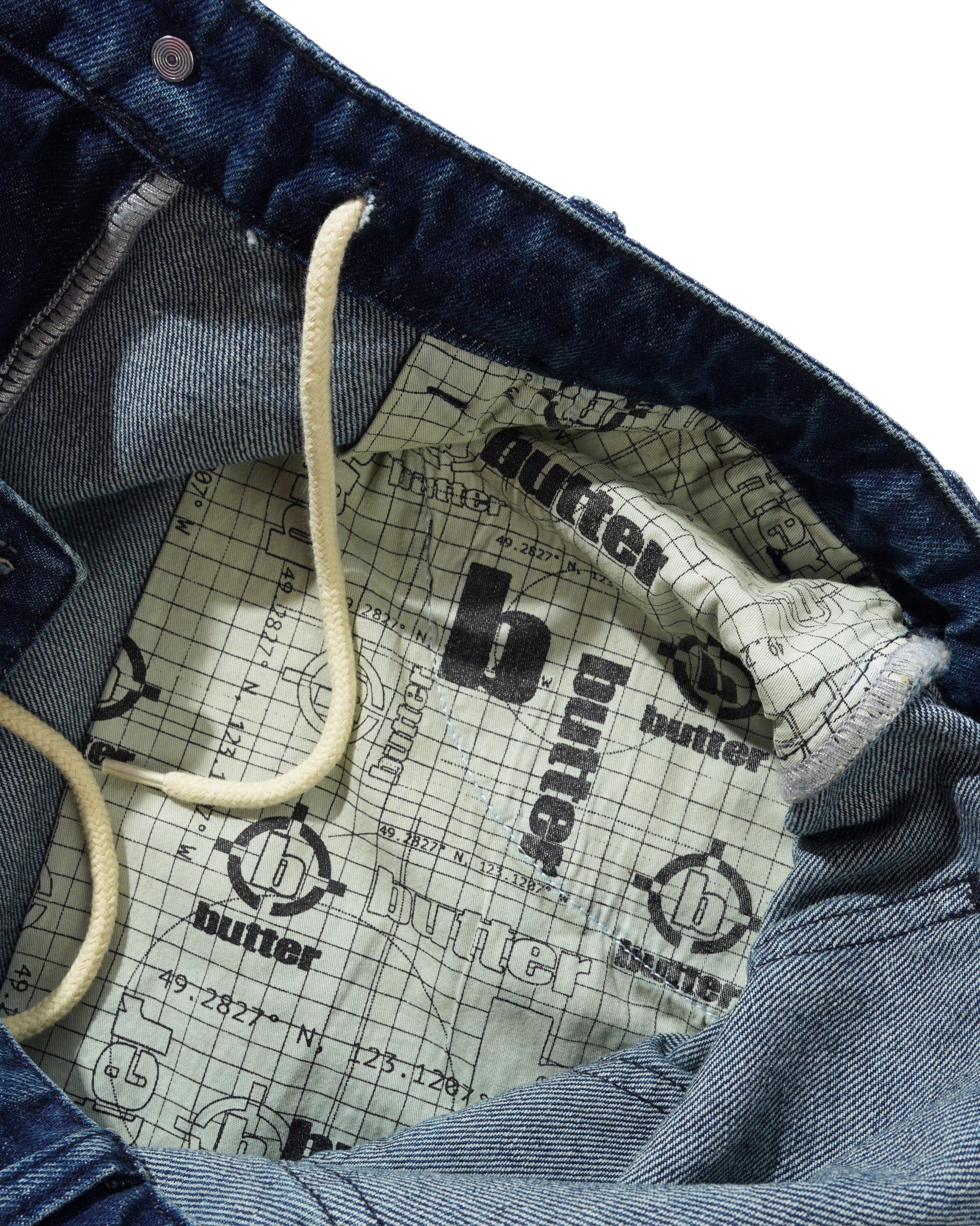 Butter Goods Aleka Denim Jeans Dark Indigo