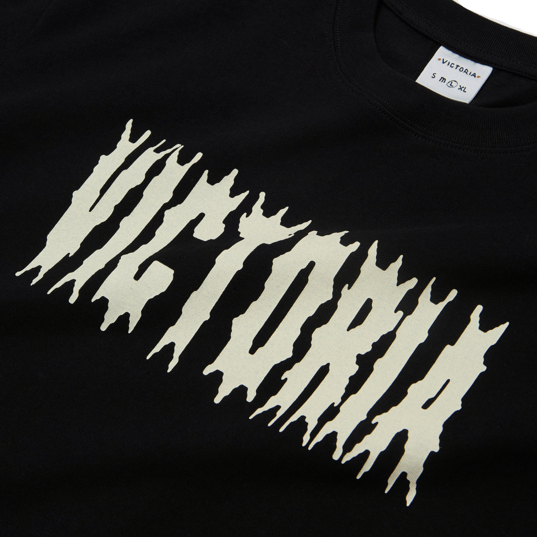 Victoria Spikey T-Shirt Black
