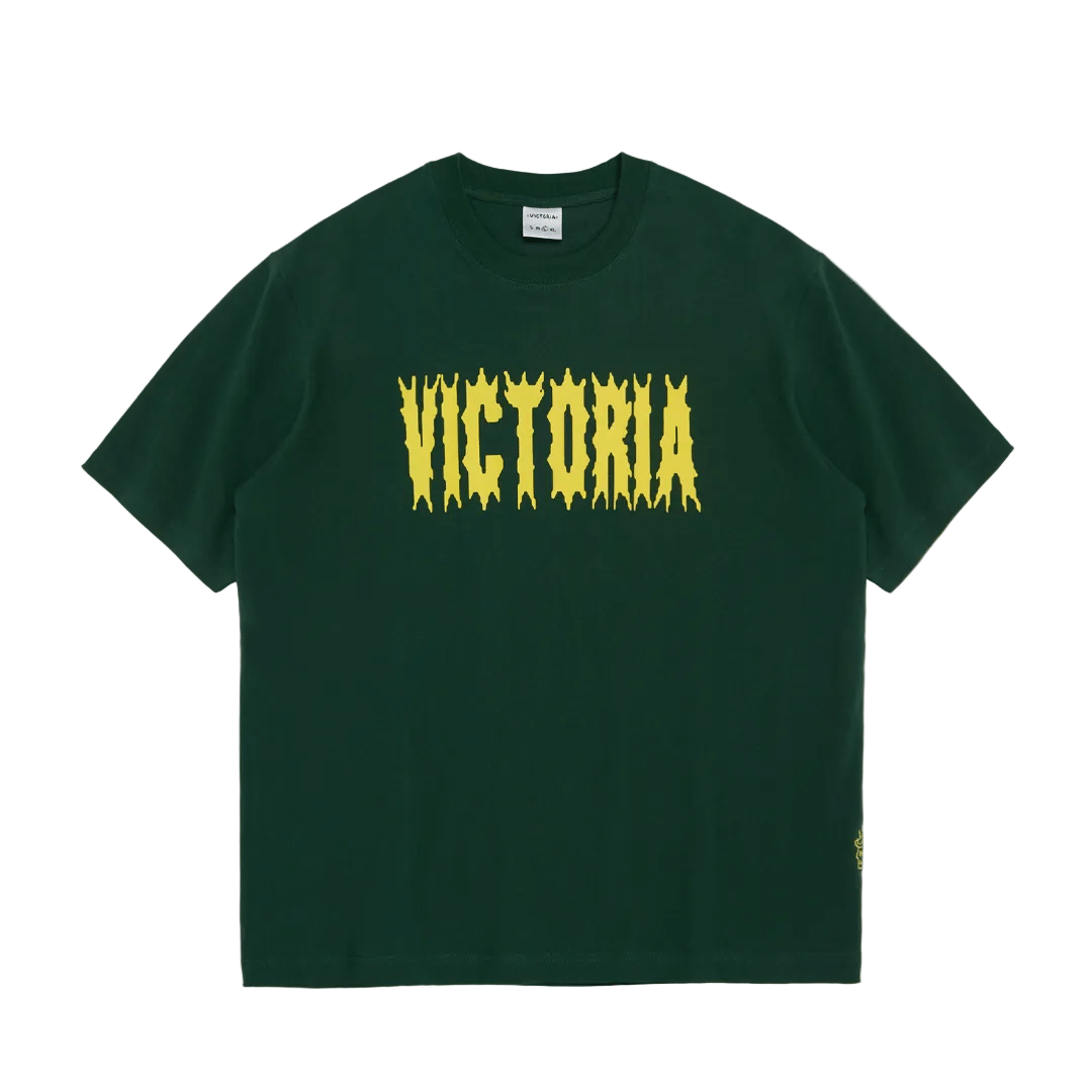 Victoria Spikey T-Shirt Green