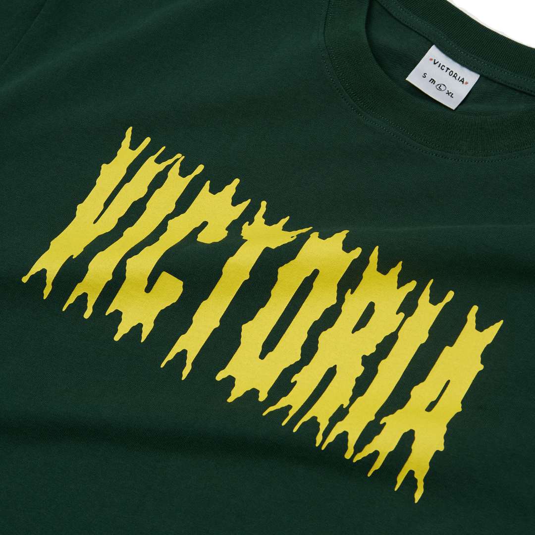 Victoria Spikey T-Shirt Green