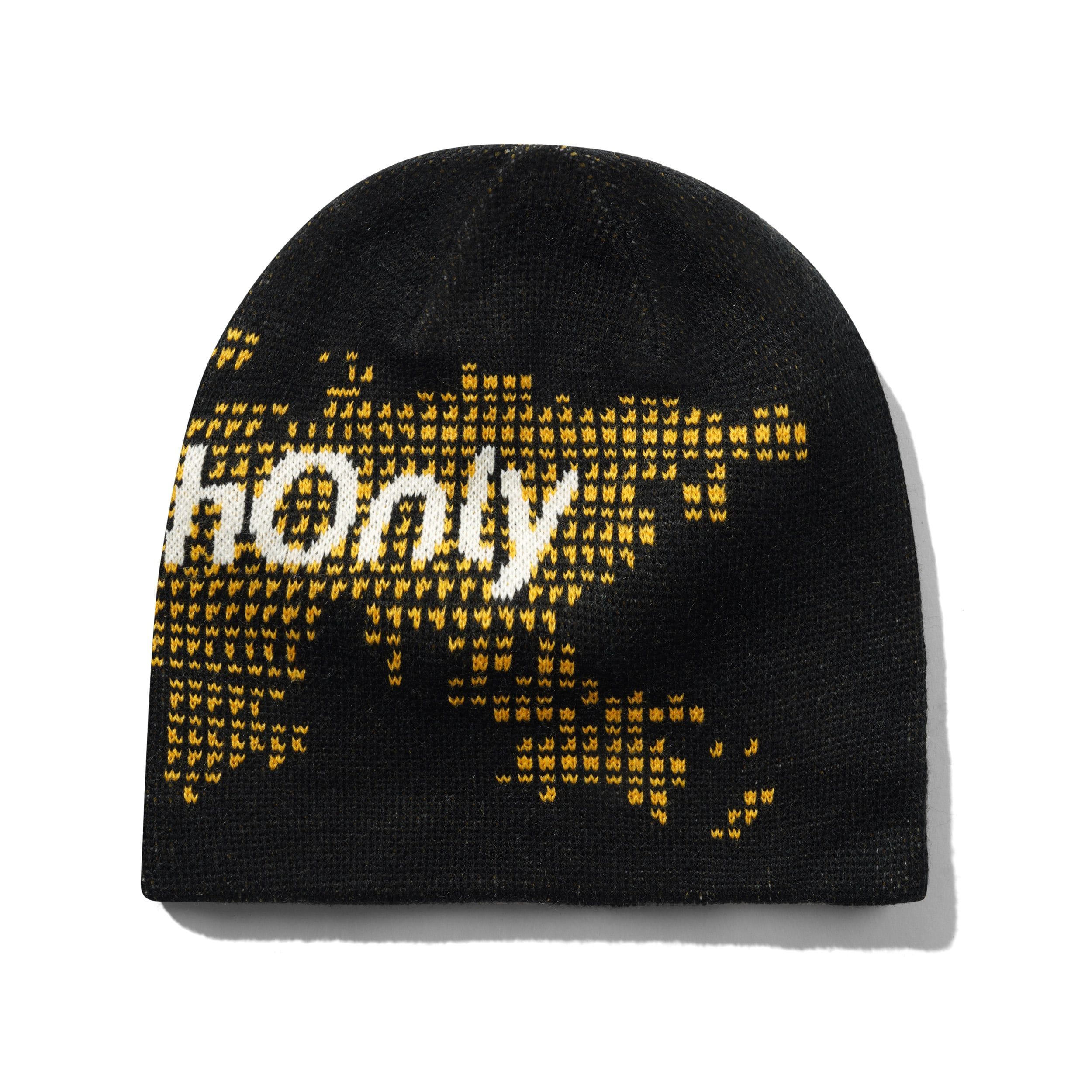Cash Only Business Skully Beanie Black