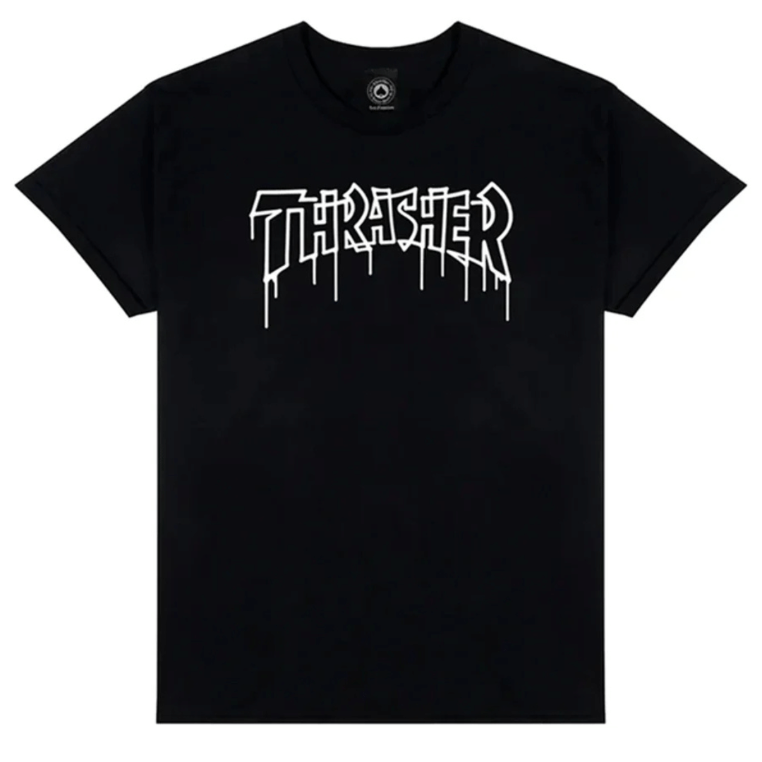 Thrasher One-Liner T-Shirt Black