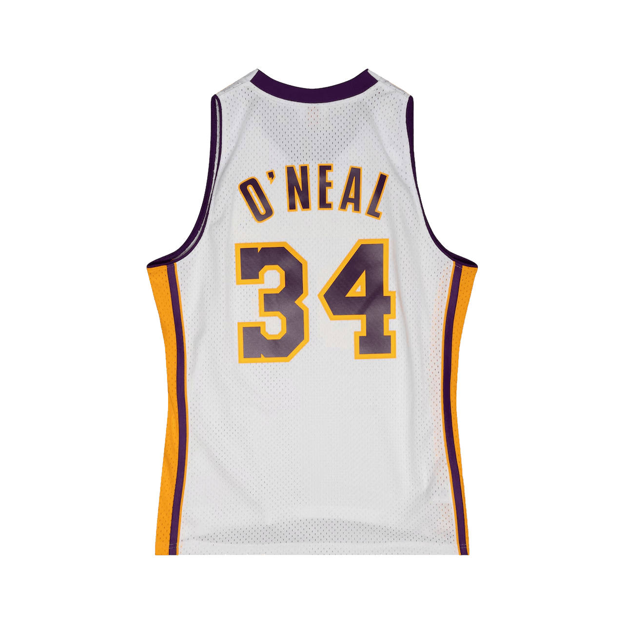 Mitchell & Ness Shaquille O'Neal Los Angeles Lakers 2002-03 Alternate Swingman Jersey