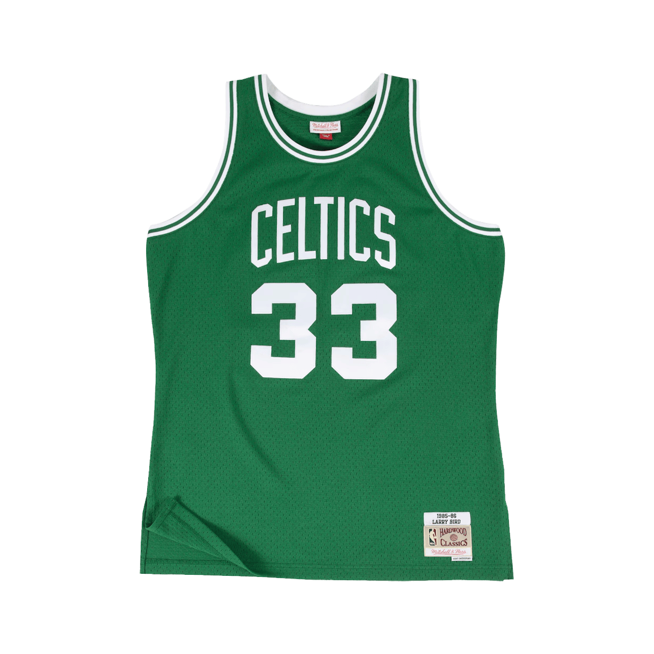 Mitchell & Ness Larry Bird Boston Celtics 1985-86 Road Swingman Jersey