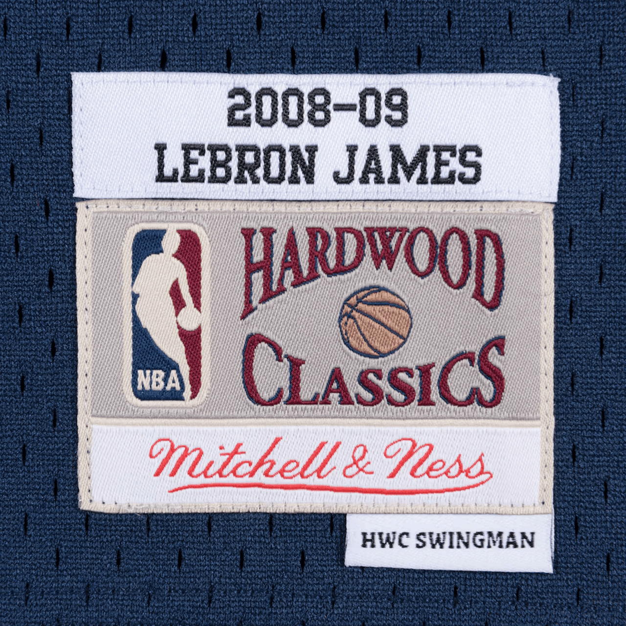 Mitchell & Ness LeBron James Cleveland Cavaliers 2008-09 Alternate Swingman Jersey