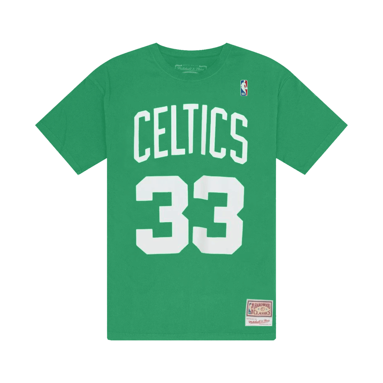 Mitchell & Ness Larry Bird Boston Celtics Name & Number Tee
