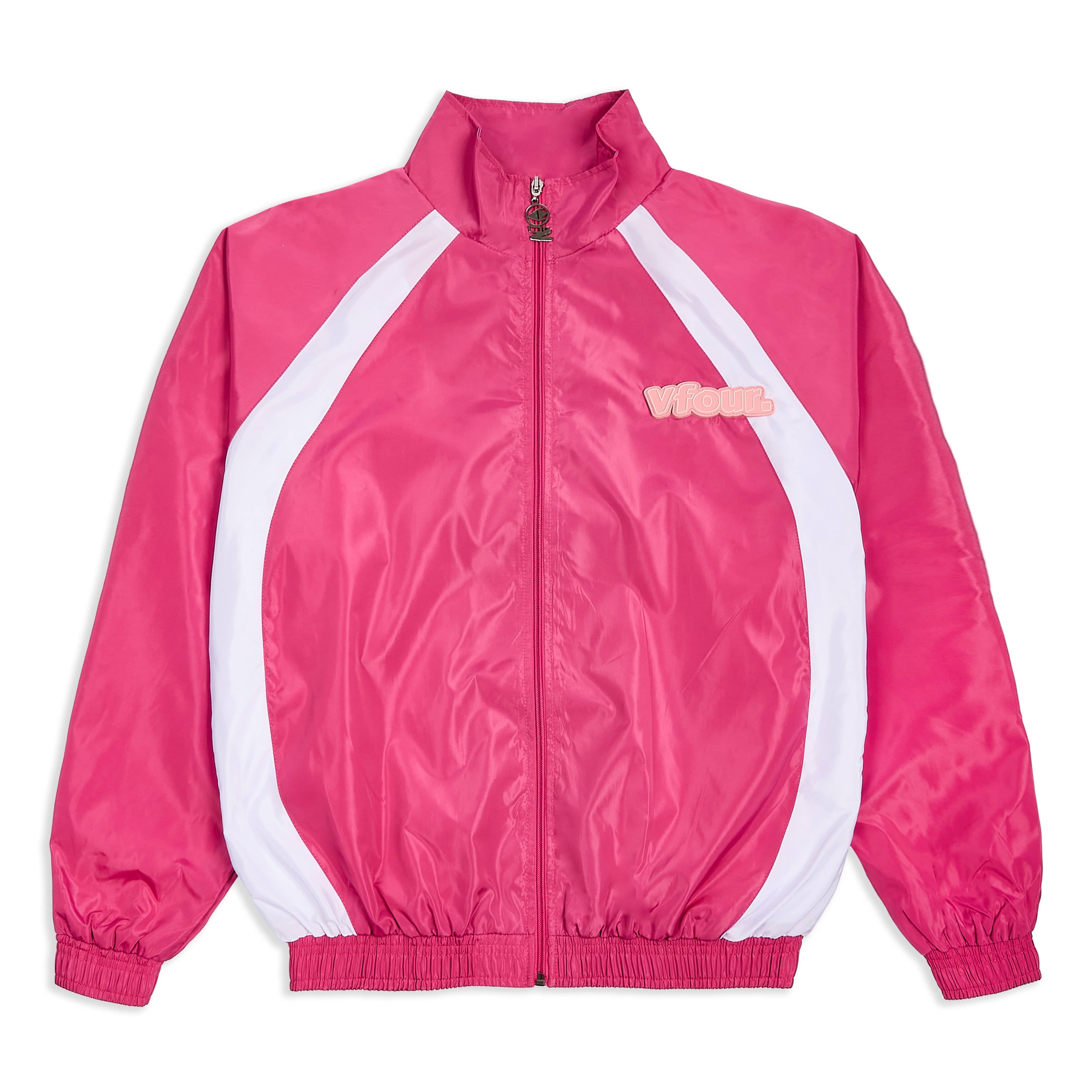 Vfour Ldn Pink Windbreaker Jacket