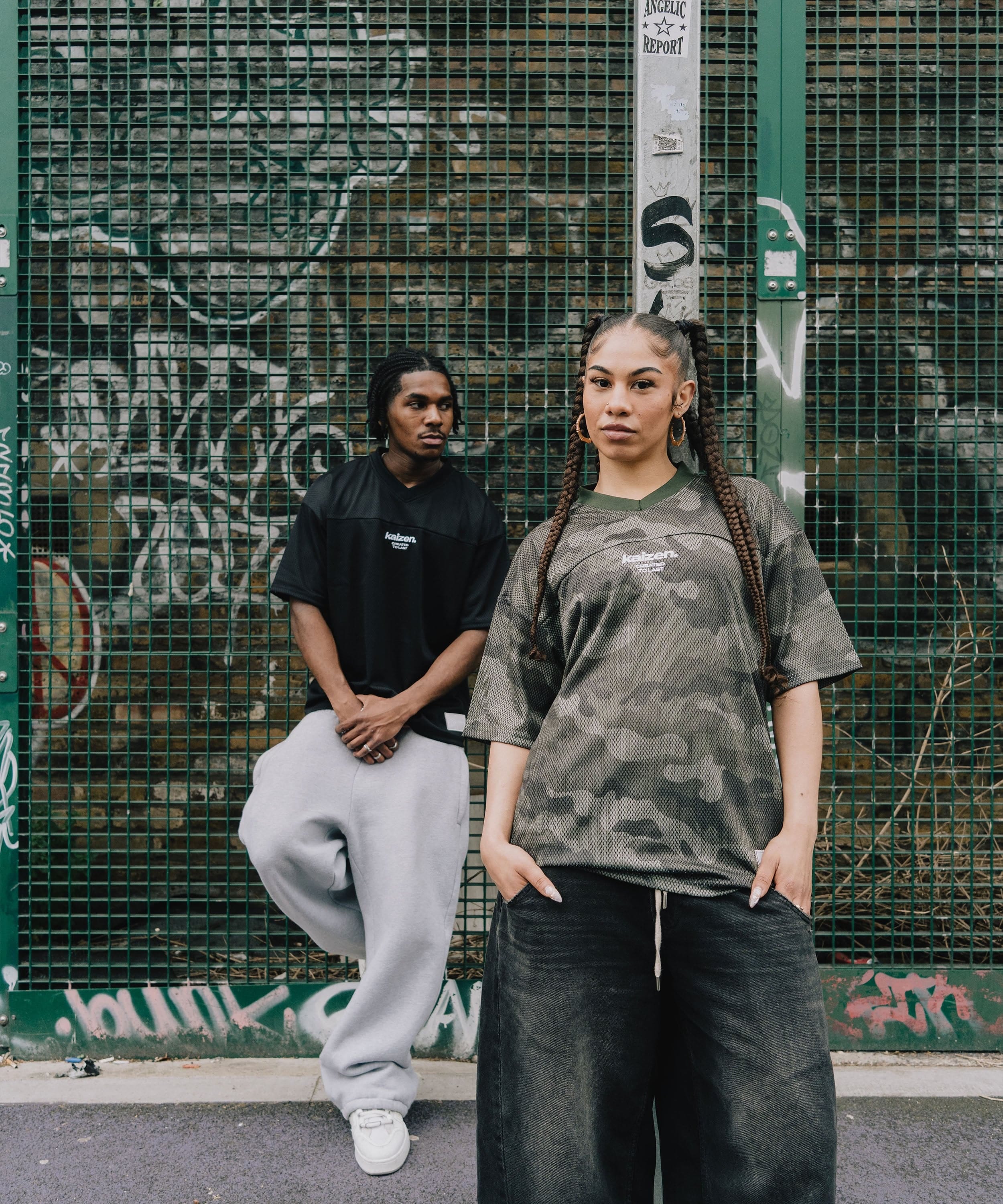 KAIZEN MARKET CAMO MESH JERSEY